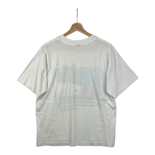 90s Santo Domingo Tourist T-Shirt White M