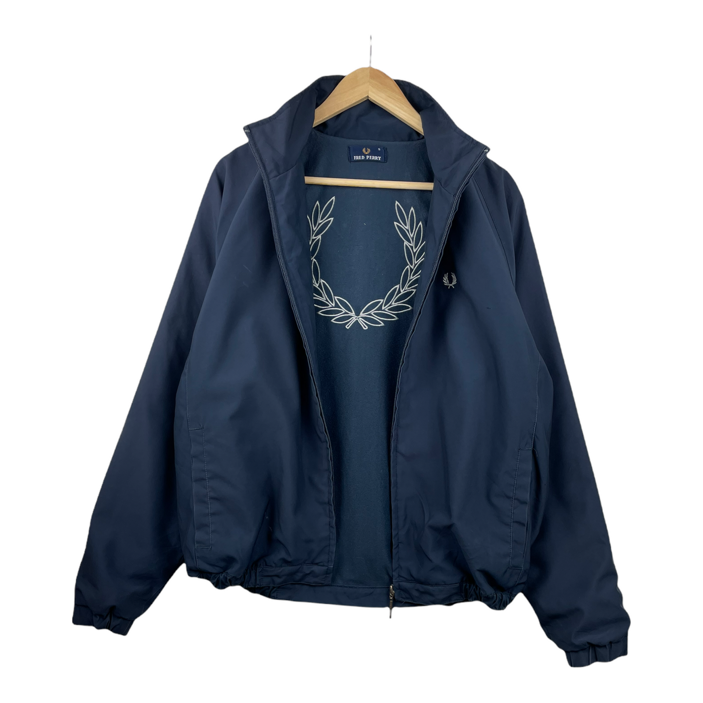 00s Fred Perry Harrington Jacket Navy S