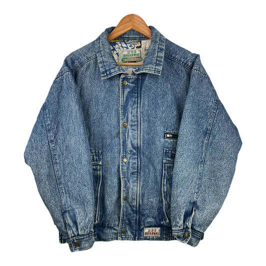 90s Vespa Jeans Jacket Blue M
