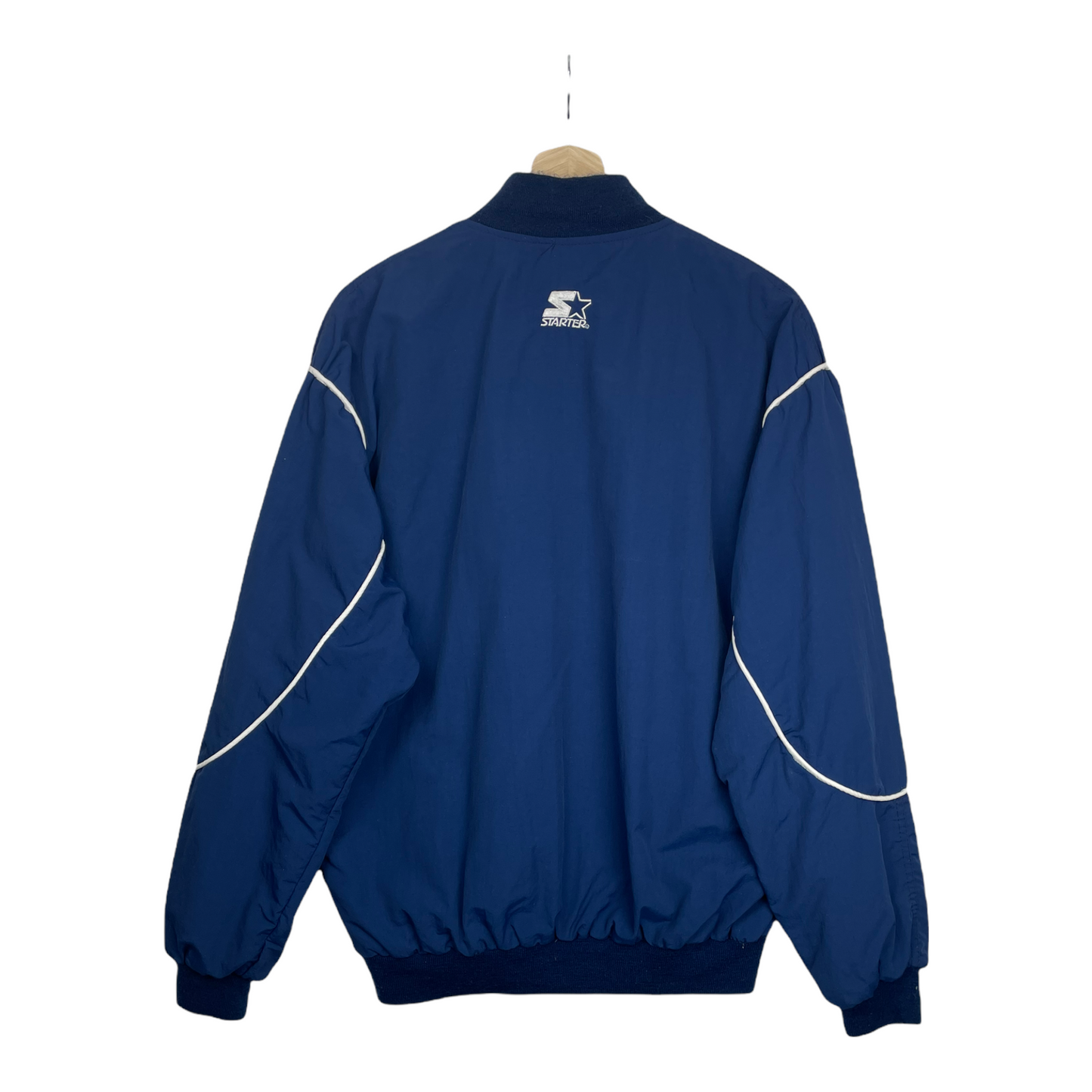 80s Starter Yale NCAA Jacket Blue L