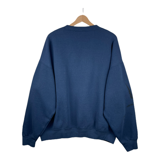 90s Lee Sport Michigan Wolverines NCAA Sweatshirt Navy XXL