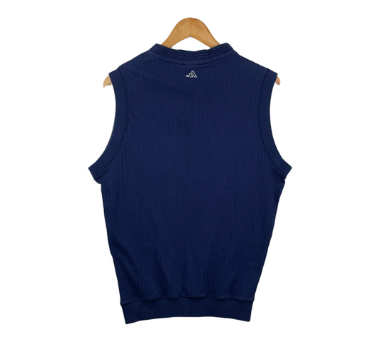 90s Adidas Golf Vest Navy S/M