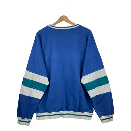 90s Adidas Sweatshirt Blue XL