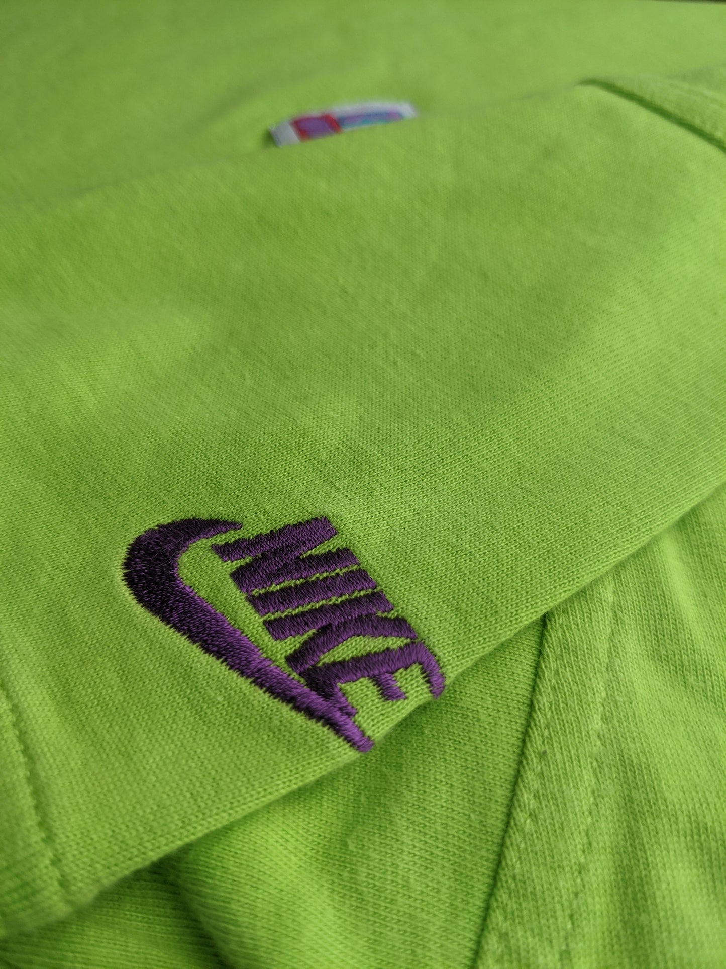 90s Nike T-shirt Green