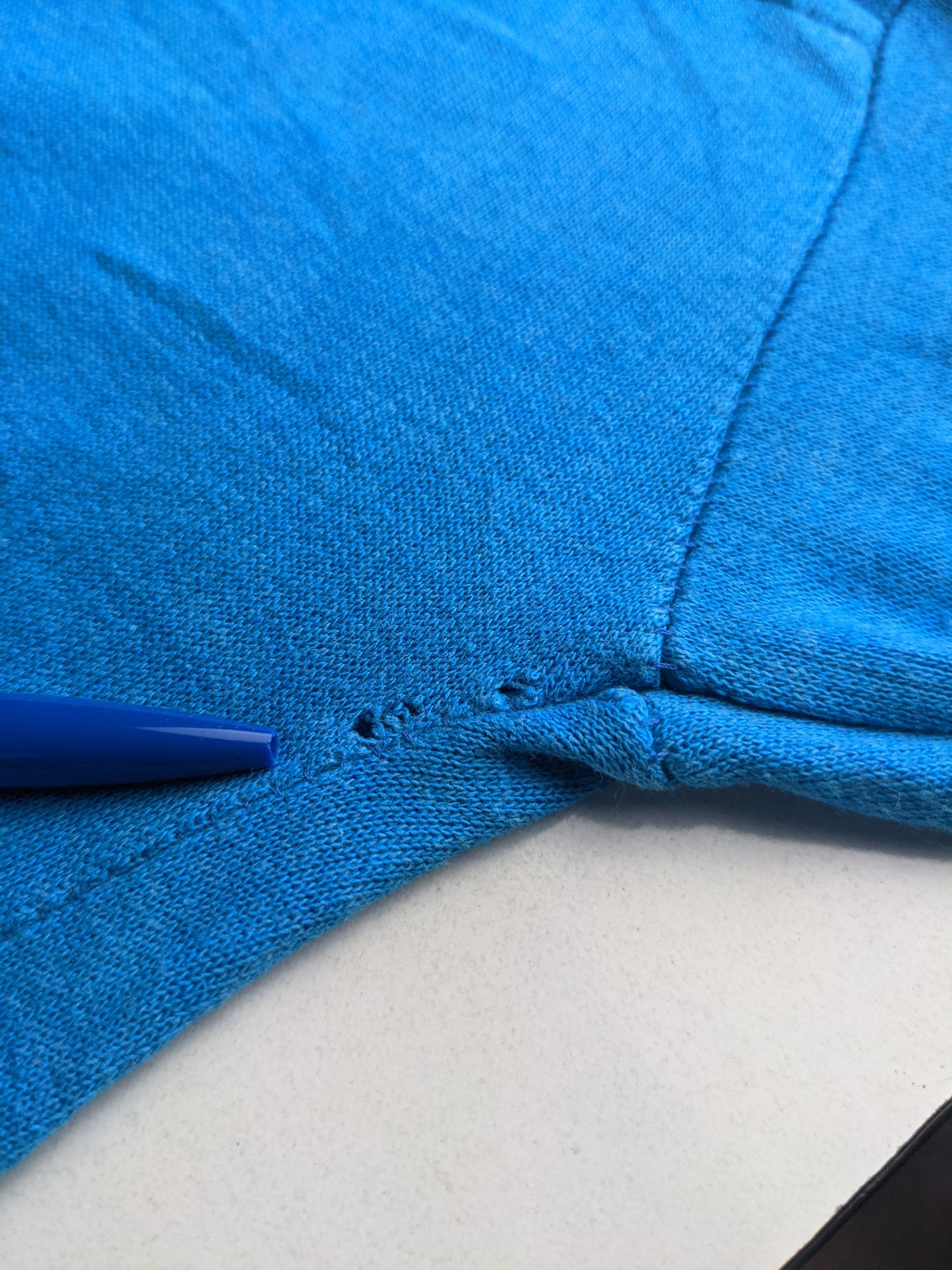 80s Unbranded Sweatshirt Turqoise L