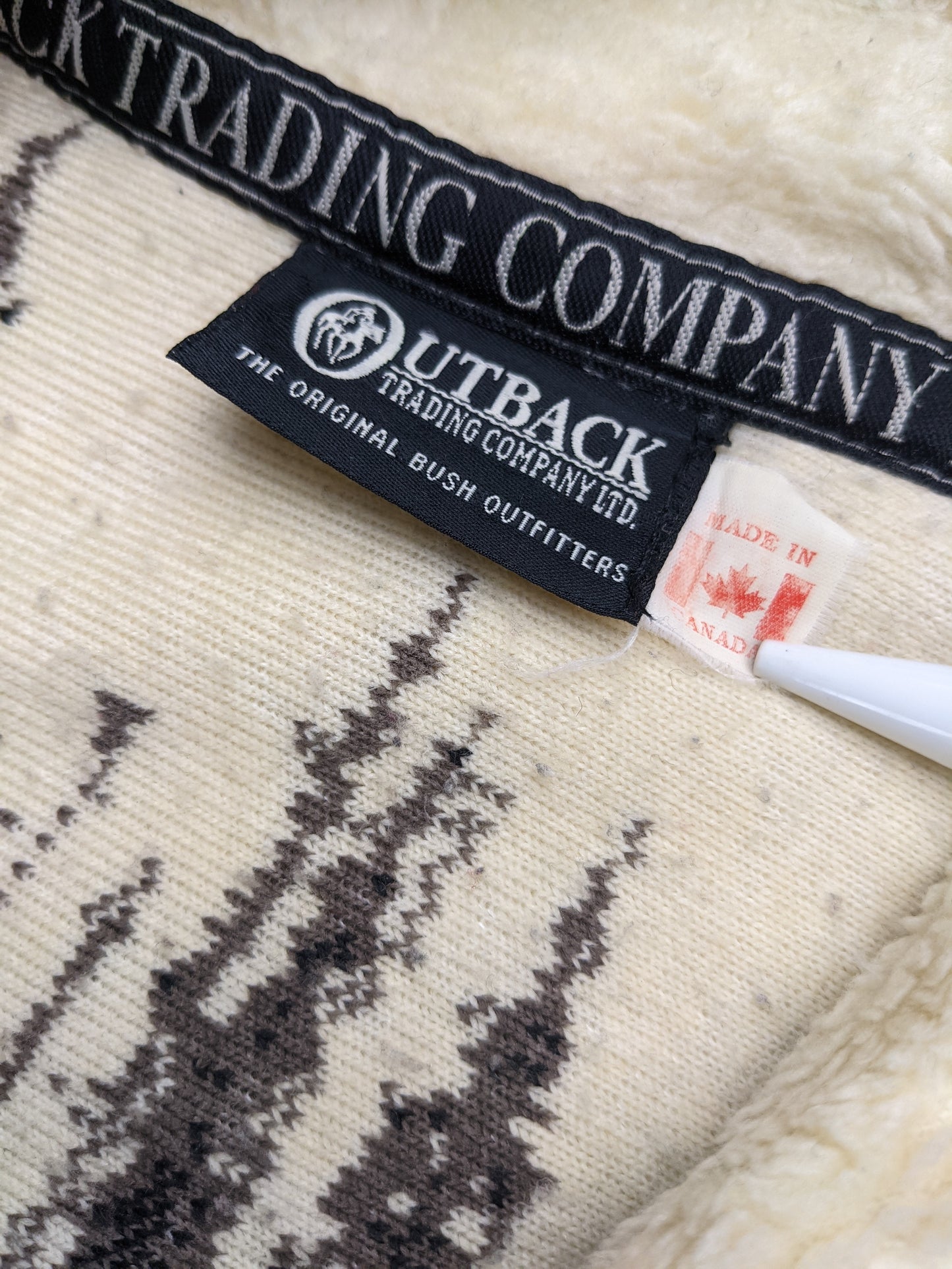 90s Outback Crazy Fleece Pattern