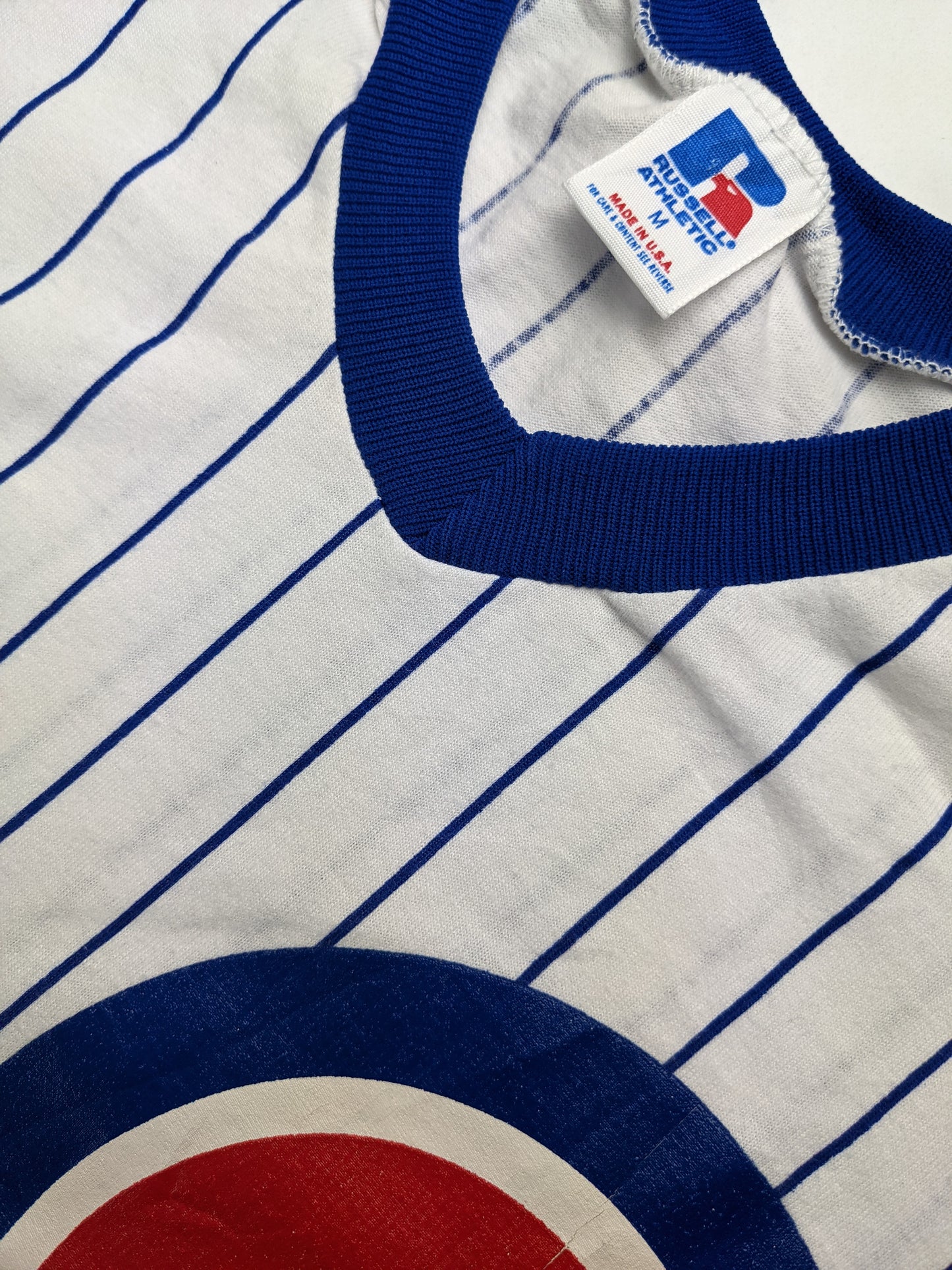 90s Chicago Cubs MLB Russel Athletics T-Shirt White S/M