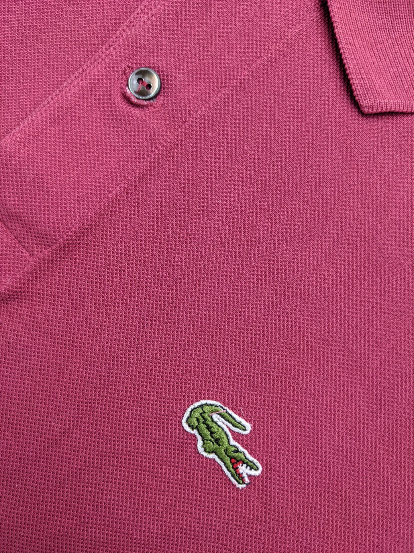 80s Lacoste Polo Red S