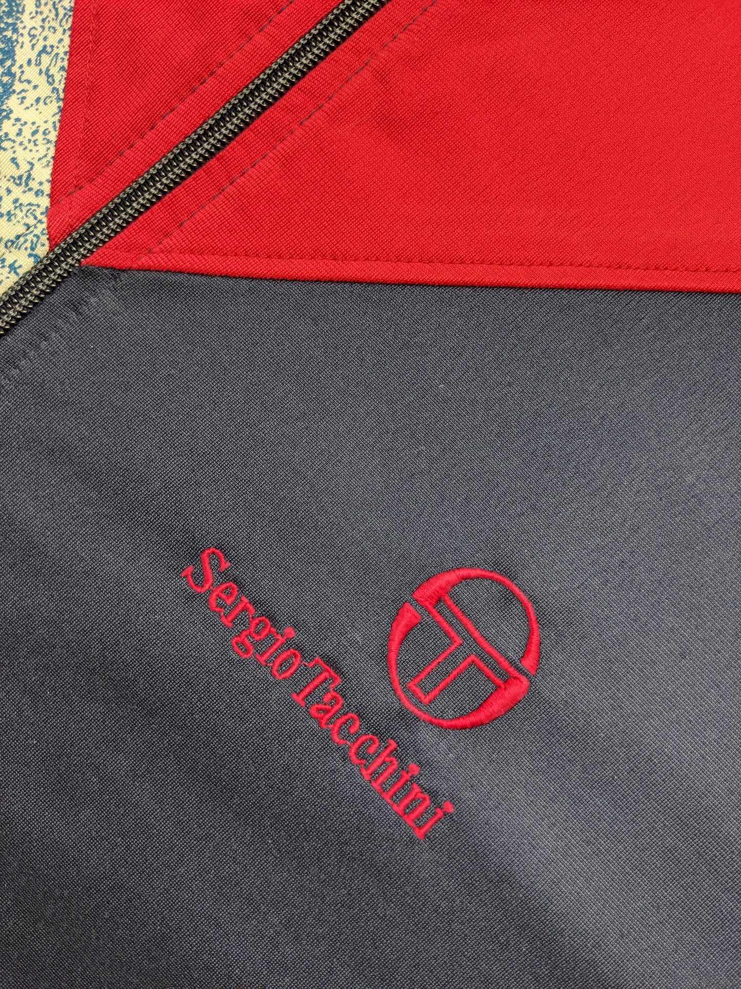 90s Sergio Tacchini Jacket Red Navy L