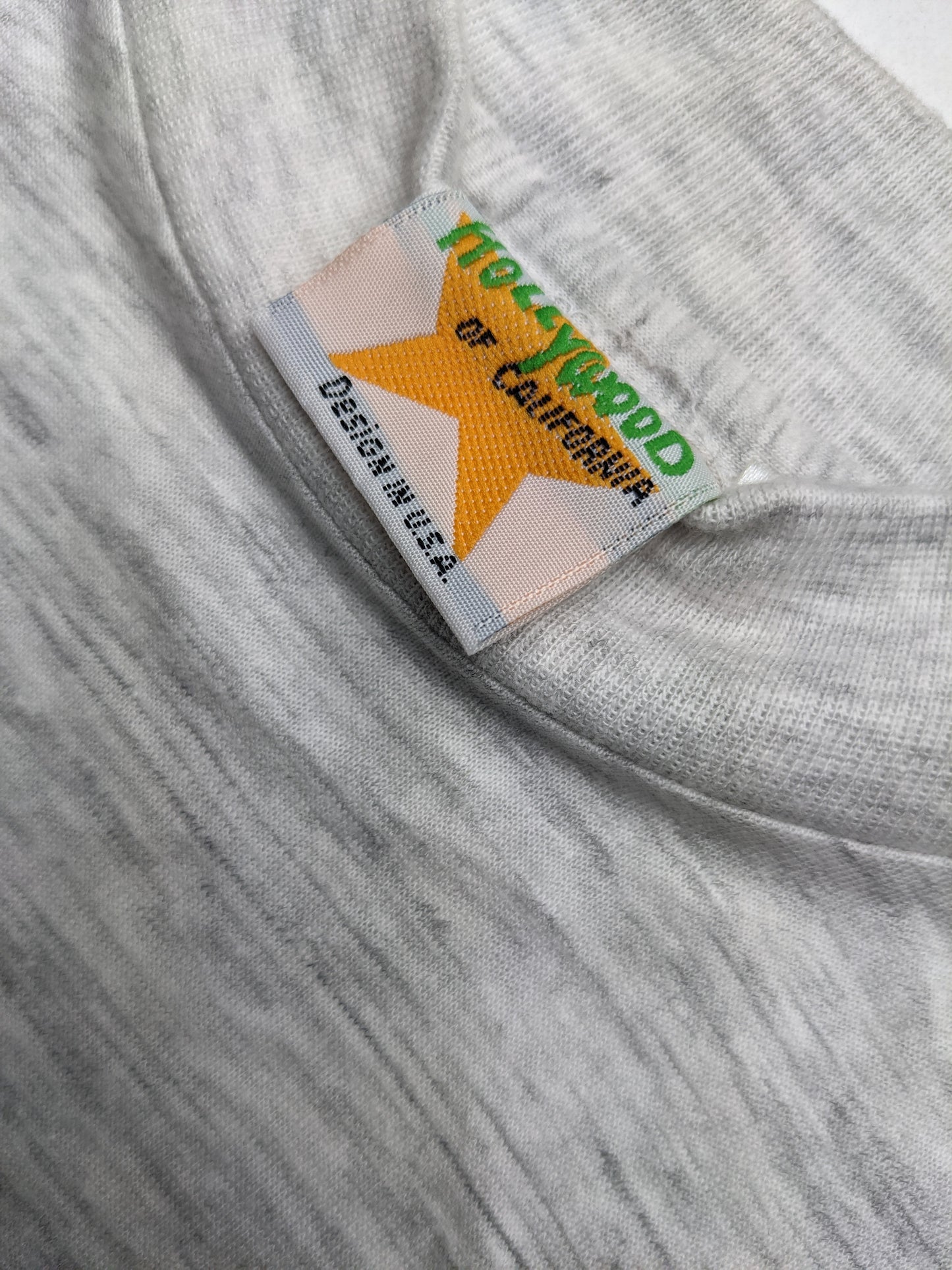 90s Beatlemania Hollywood of California T-Shirt Grey