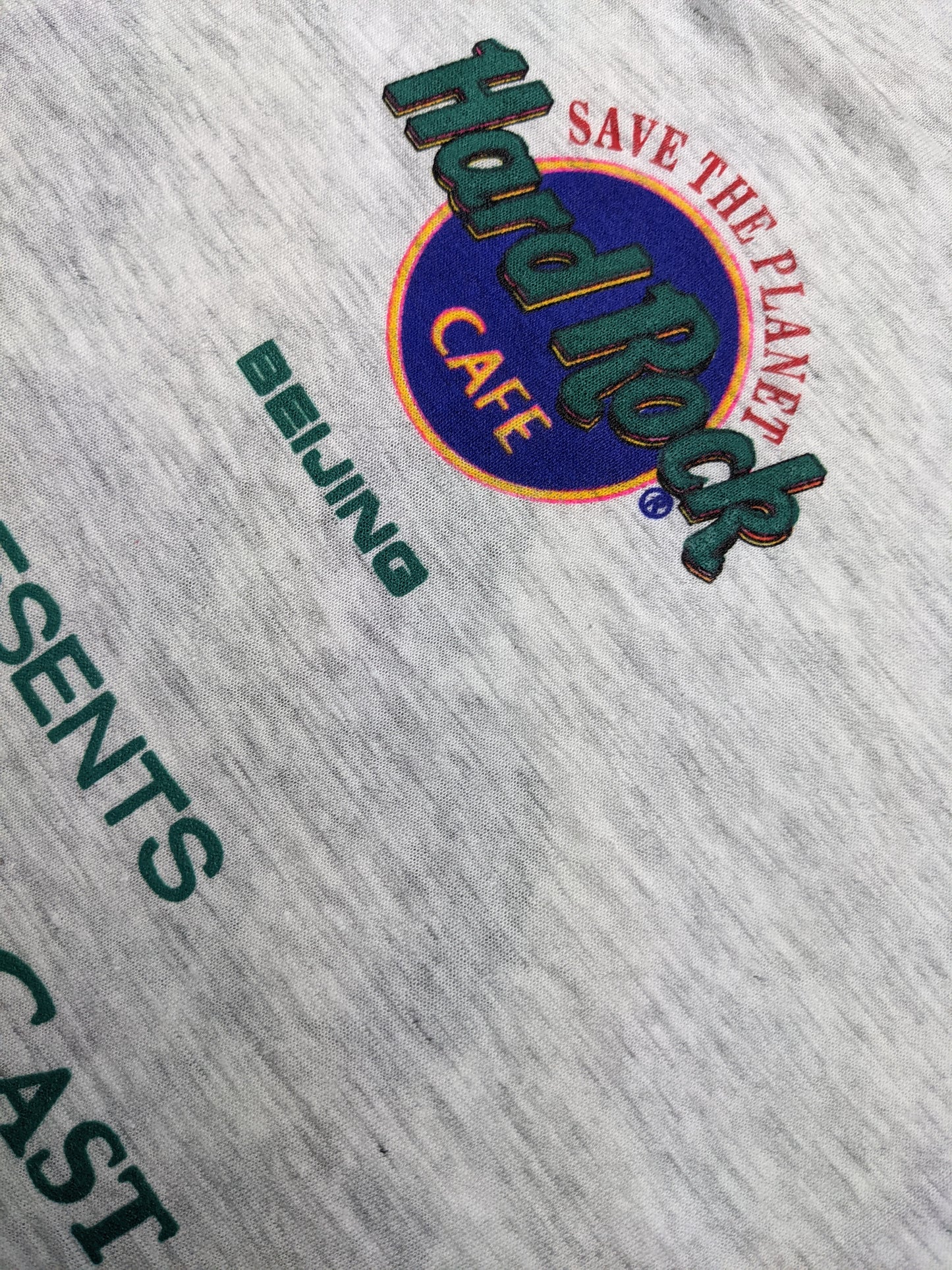 90s Beatlemania Hollywood of California T-Shirt Grey
