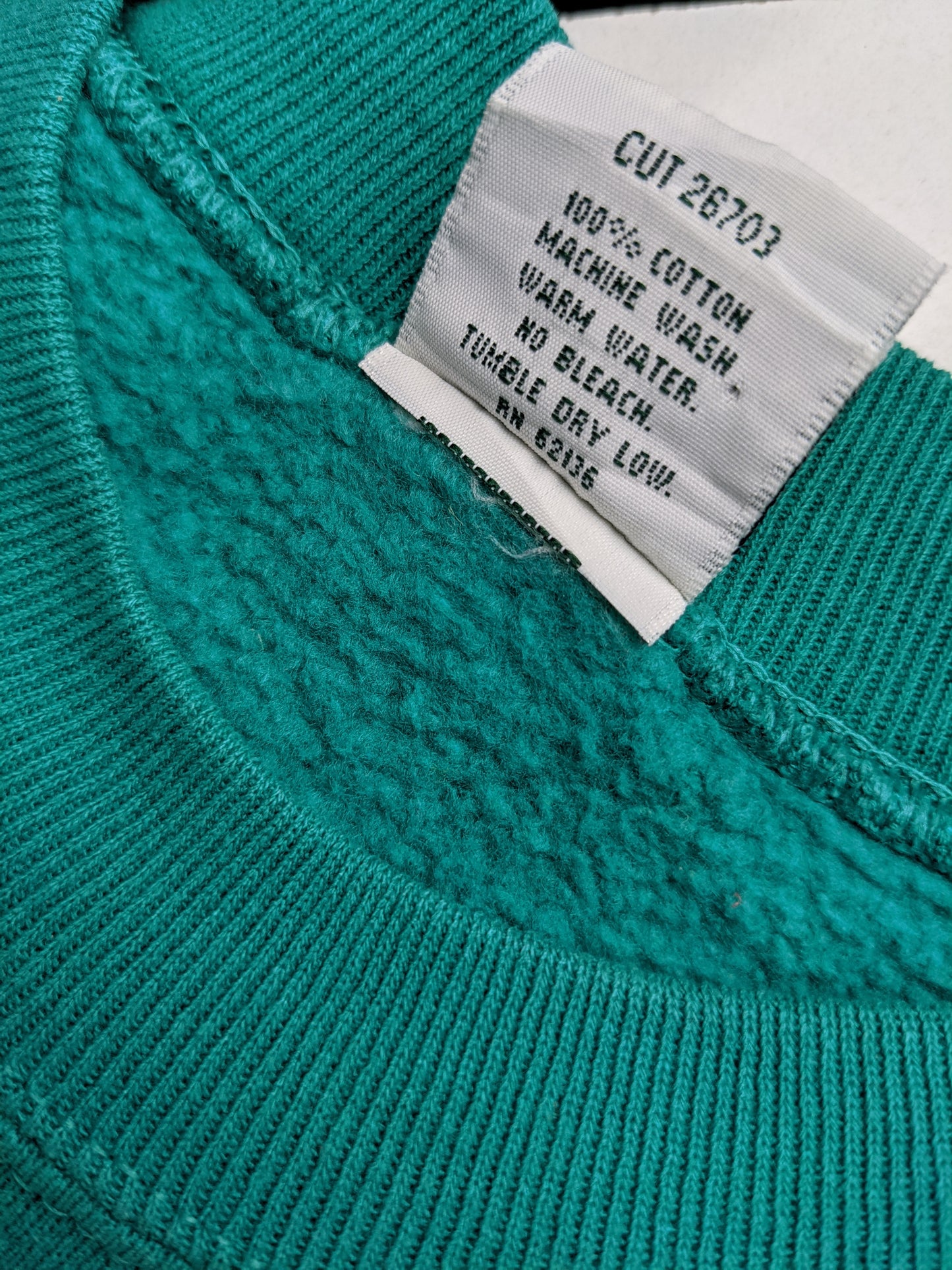 90s Guess Sweatshirt Green M