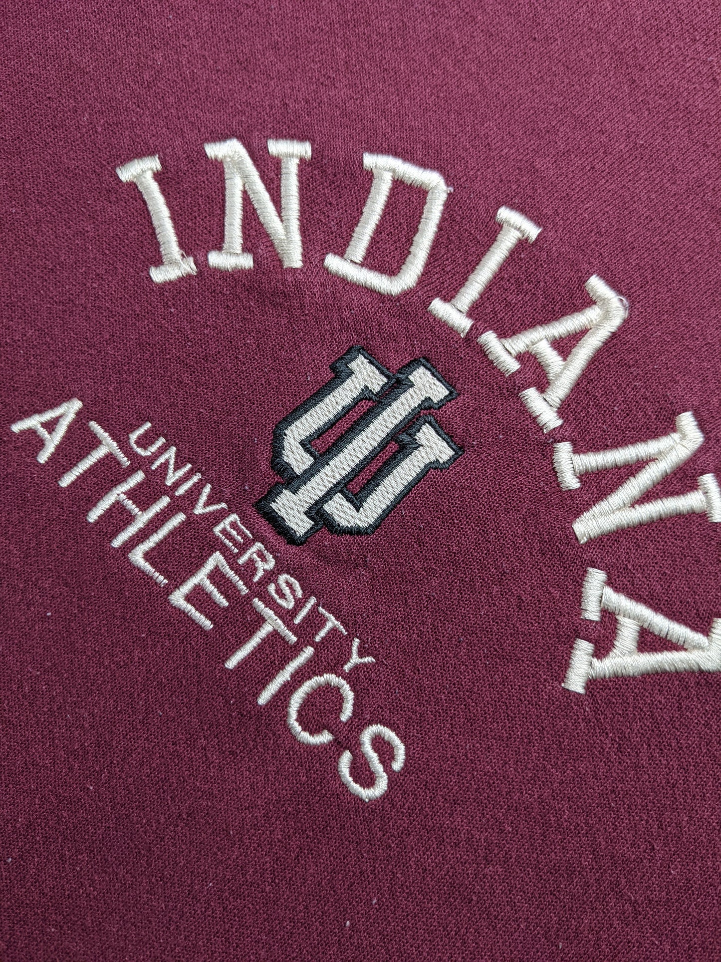 90s Indiana Hoosiers NCAA Lee Sport Sweatshirt Red