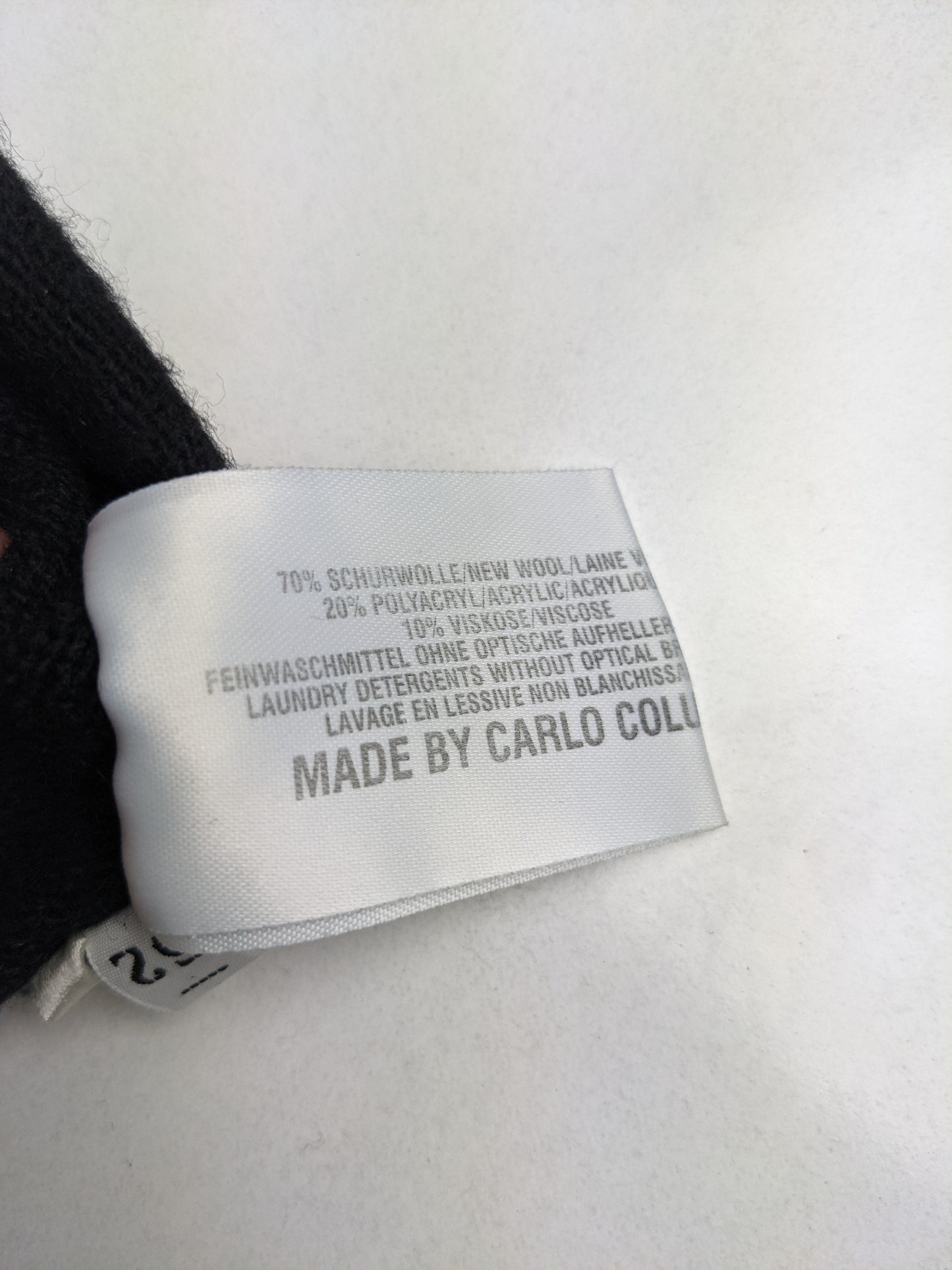 90s Carlo Collucci Knit Black M