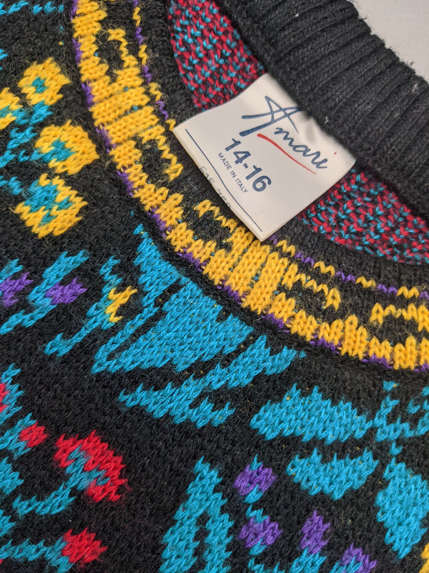80s Amari Knit Green S
