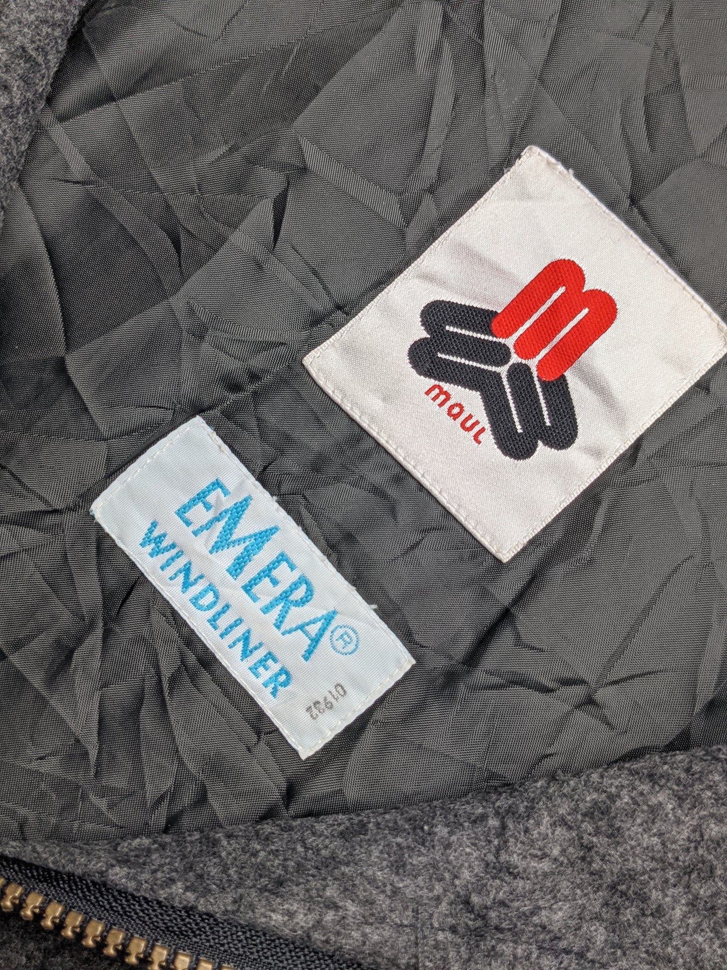 00s Maul Munich Outdoor Wear Crazy Fleece Grey XL