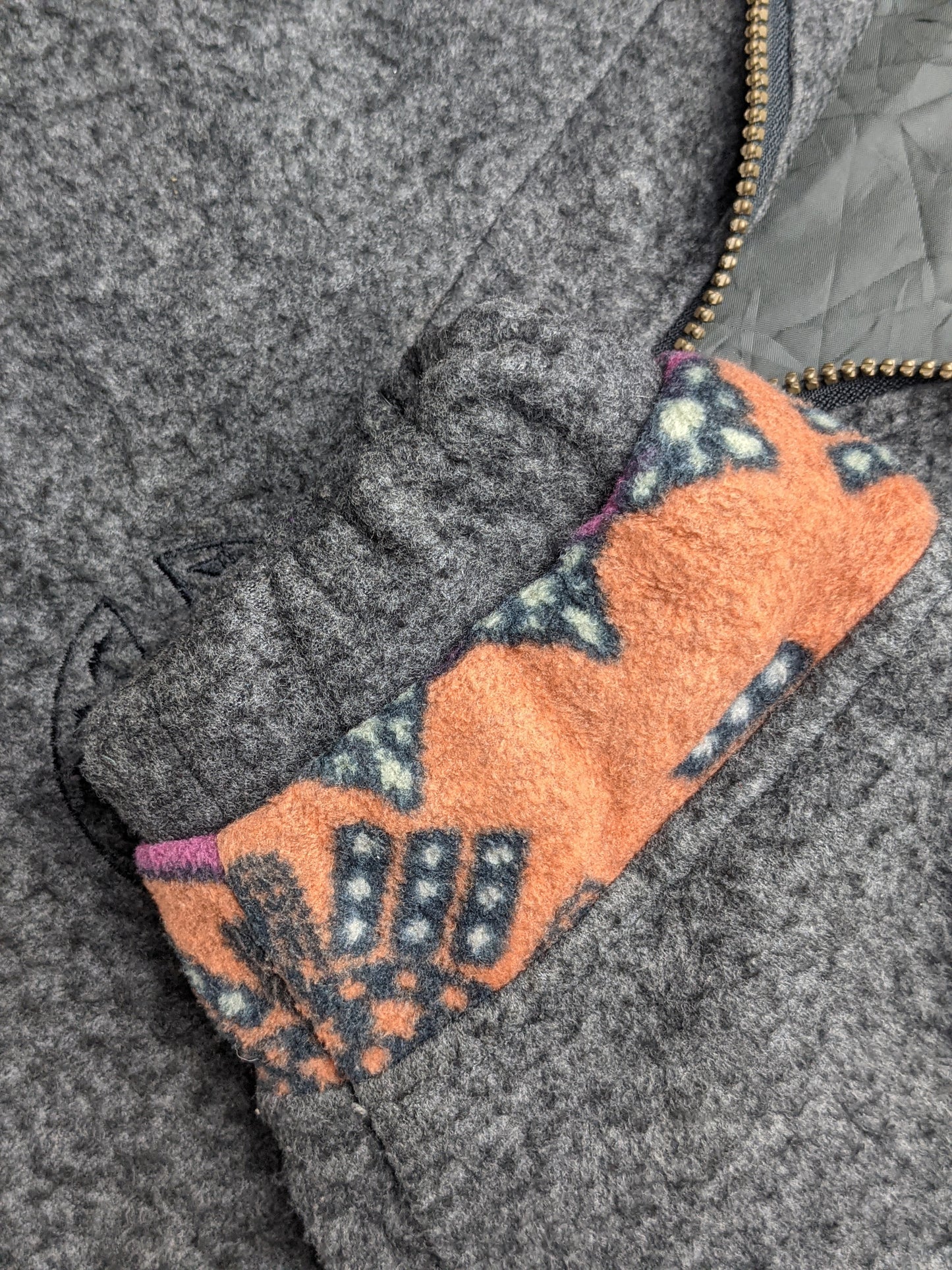 00s Maul Munich Outdoor Wear Crazy Fleece Grey XL