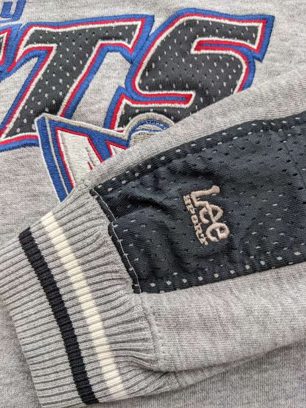 90s New Jersey Nets Lee Sport Sweatshirt Grey XL