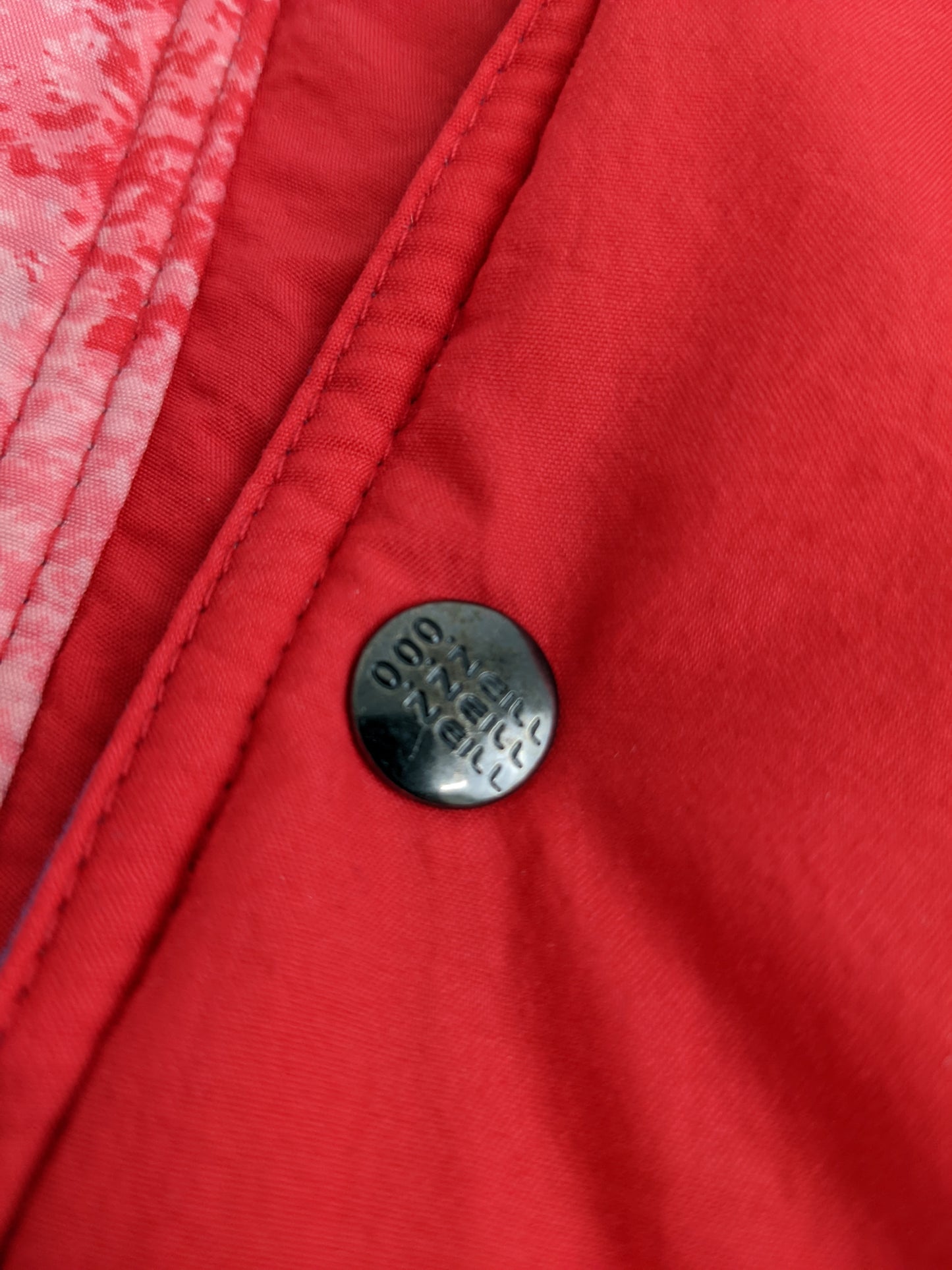 90s O`Neill Jacket Red Black S/M