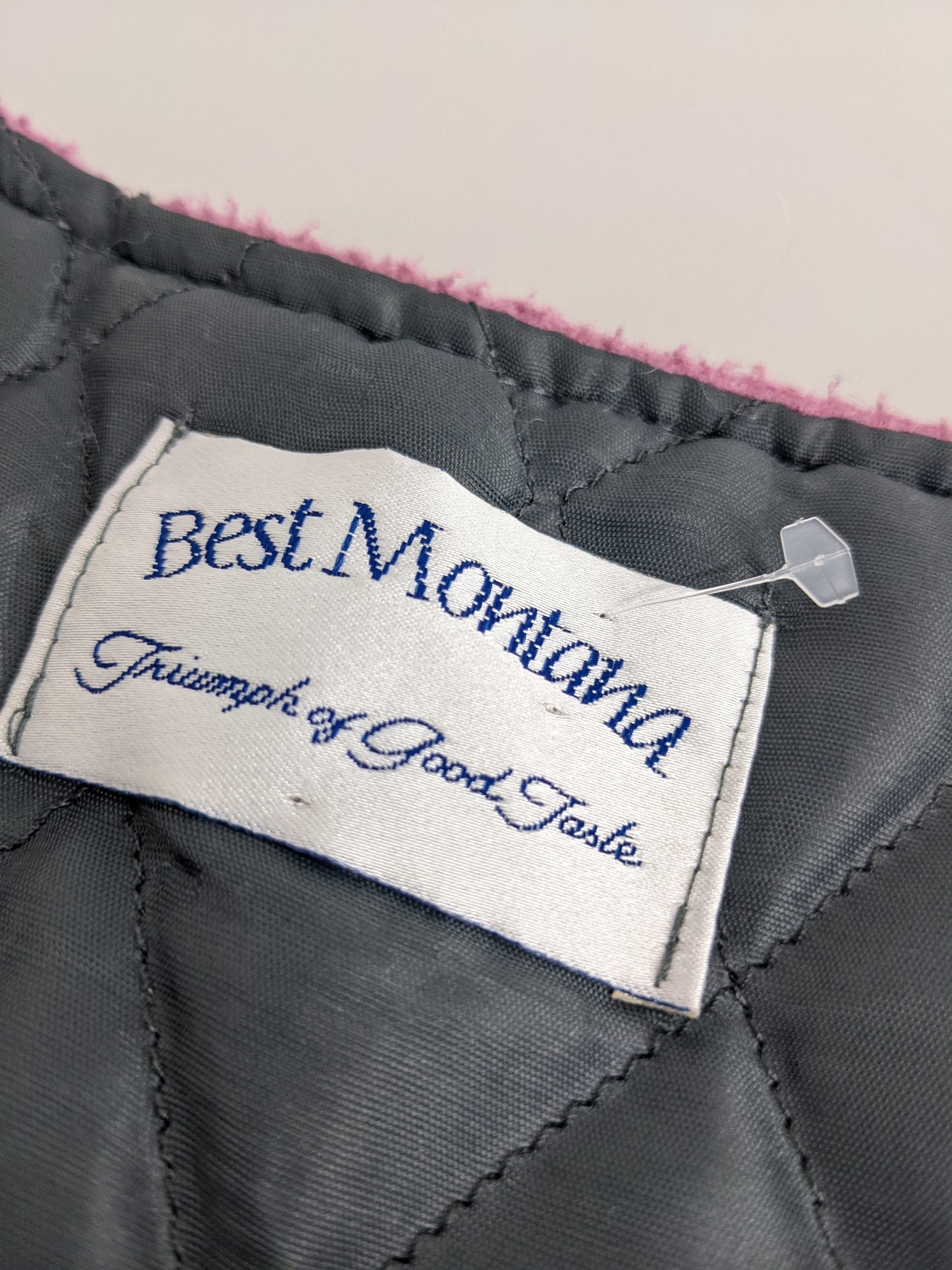 90s Best Montana Fleece Vest Pink M/L