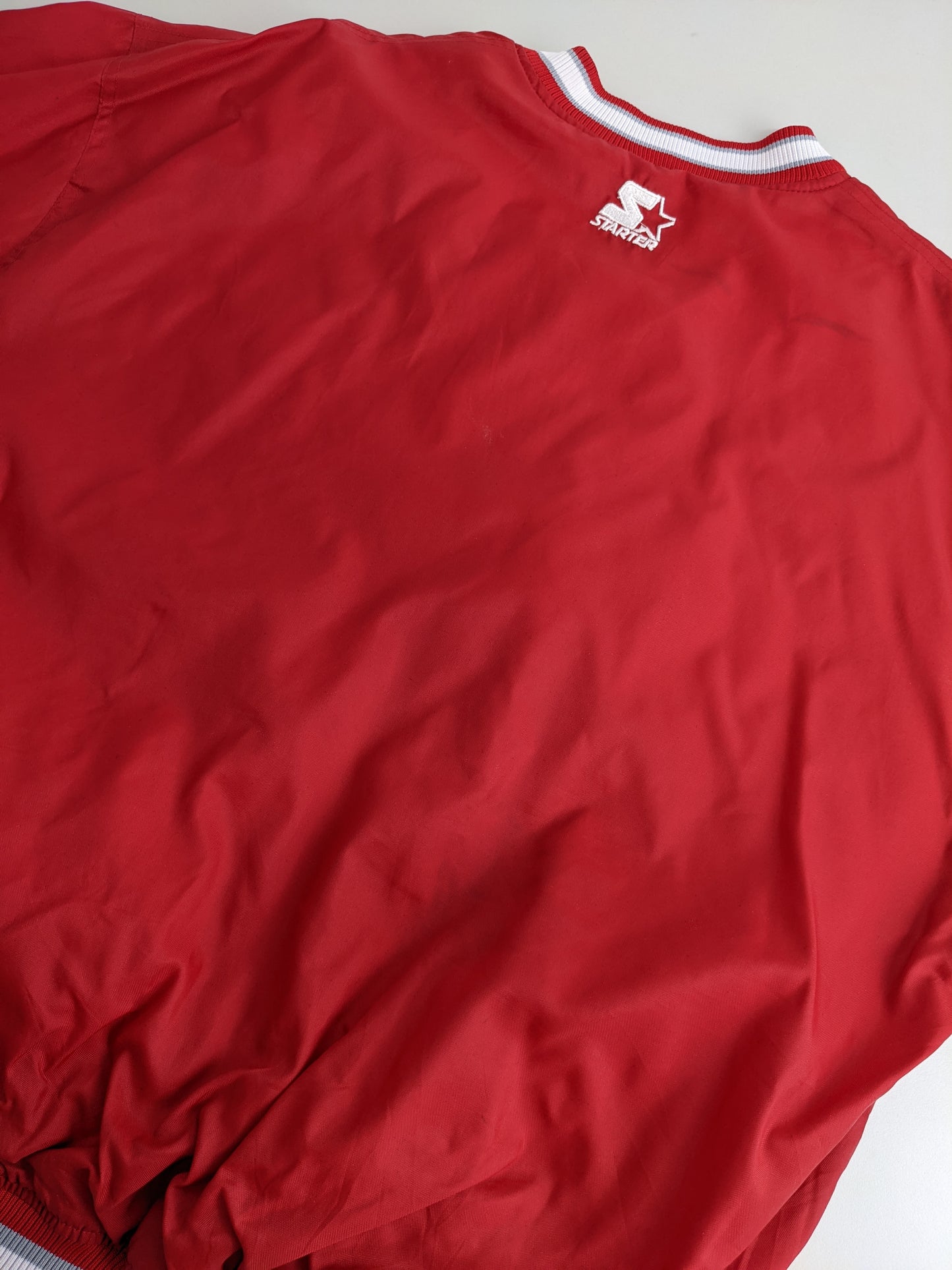 90s Starter Ohio State NCAA Pullover Red XL