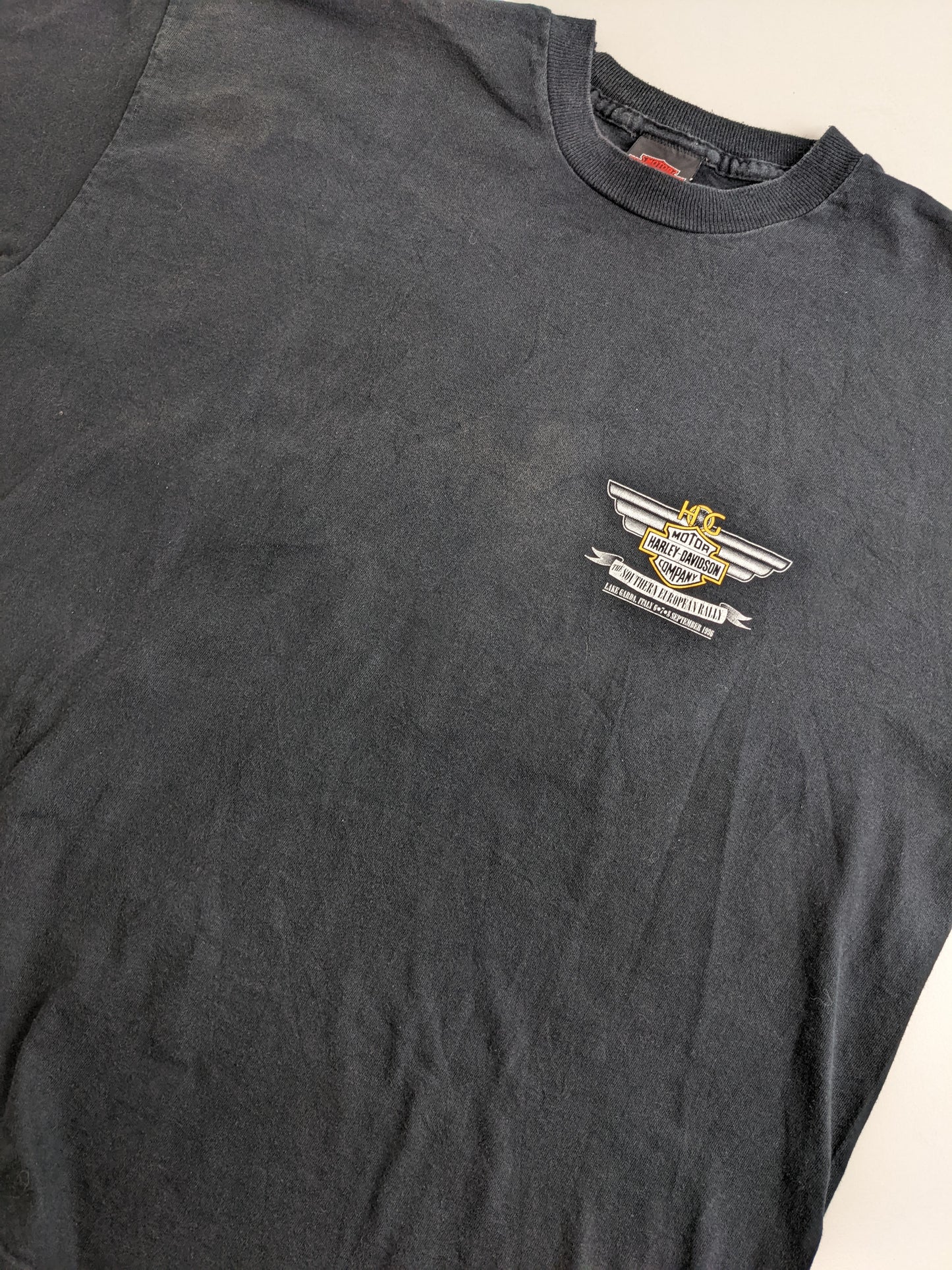90s Harley Davidson T-Shirt Black XL/XXL