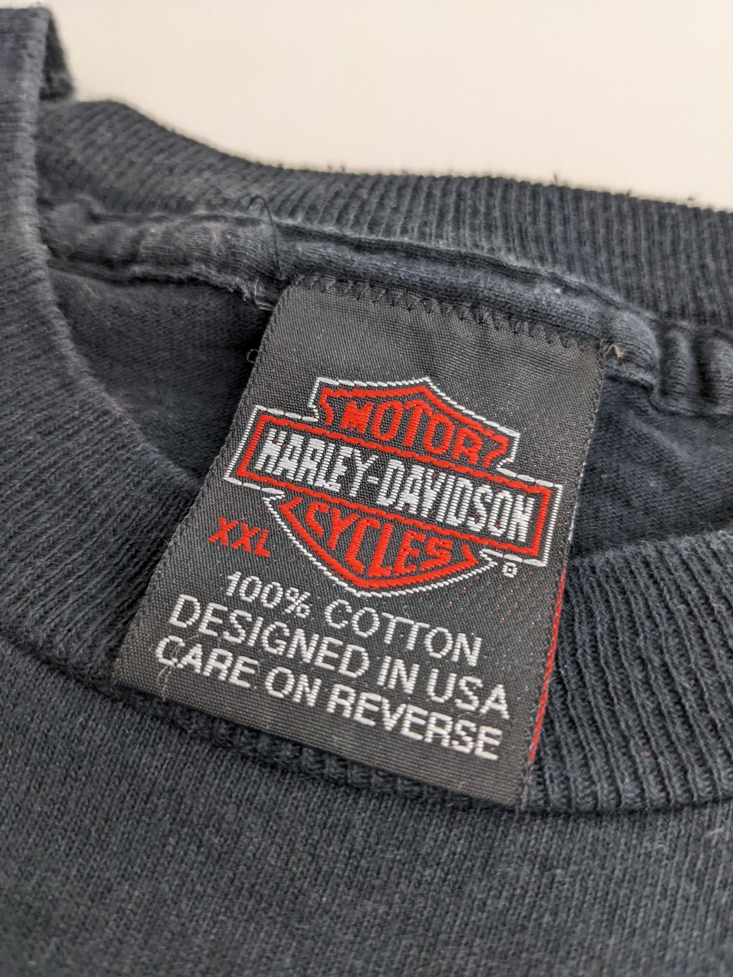 90s Harley Davidson T-Shirt Black XL/XXL