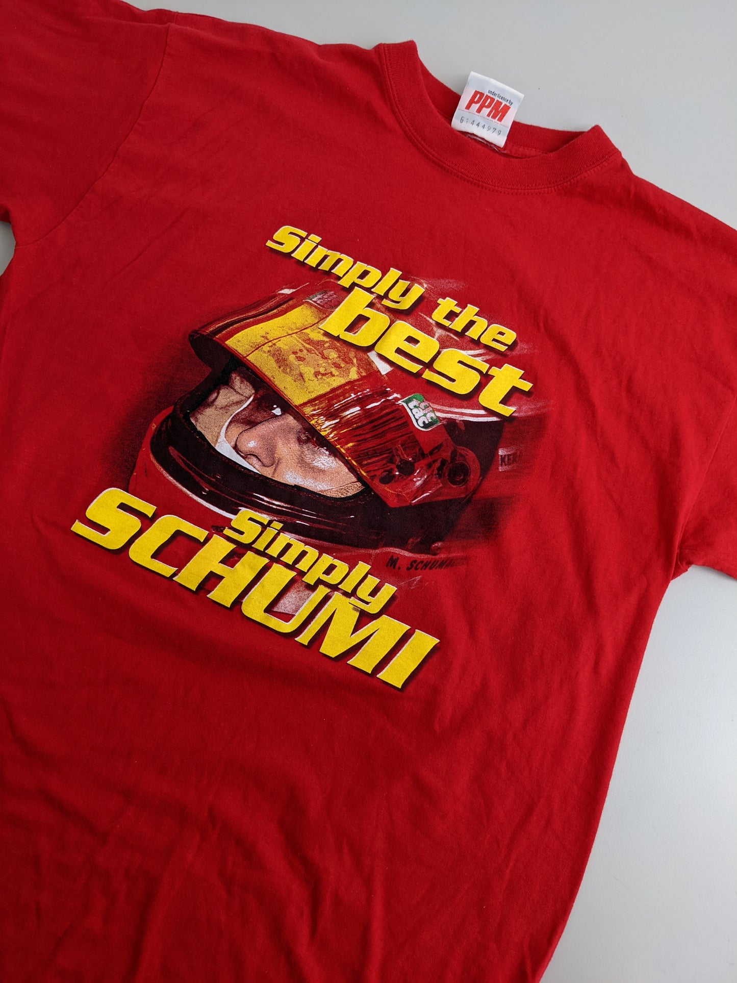 00s Michael Schumacher T-Shirt Red S/M