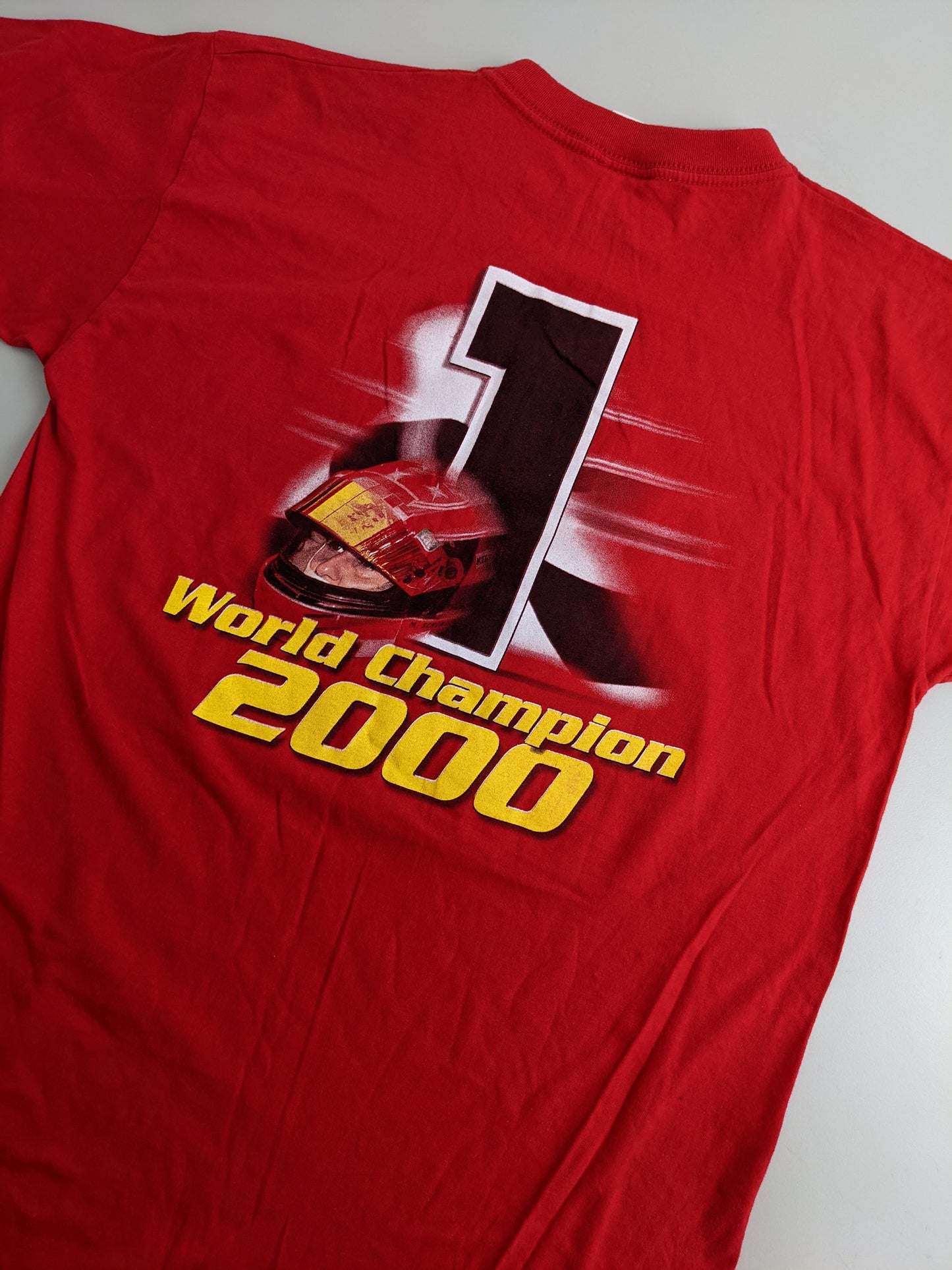 00s Michael Schumacher T-Shirt Red S/M