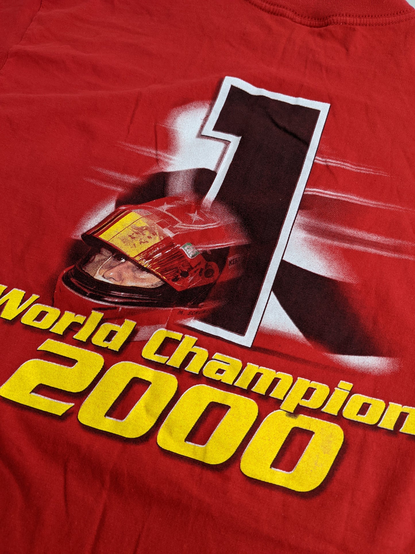 00s Michael Schumacher T-Shirt Red S/M