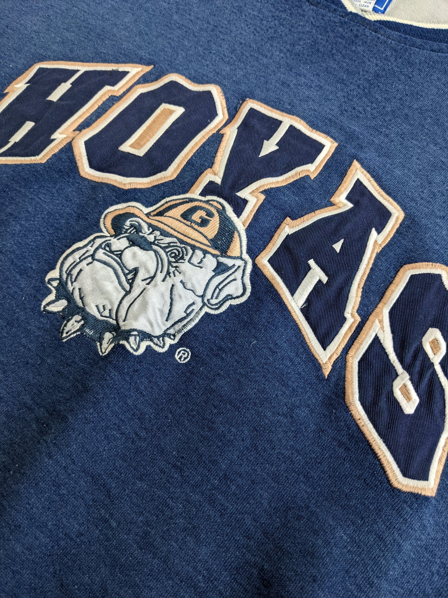 90s Starter Georgetown Hoyas Sweatshirt Navy XL