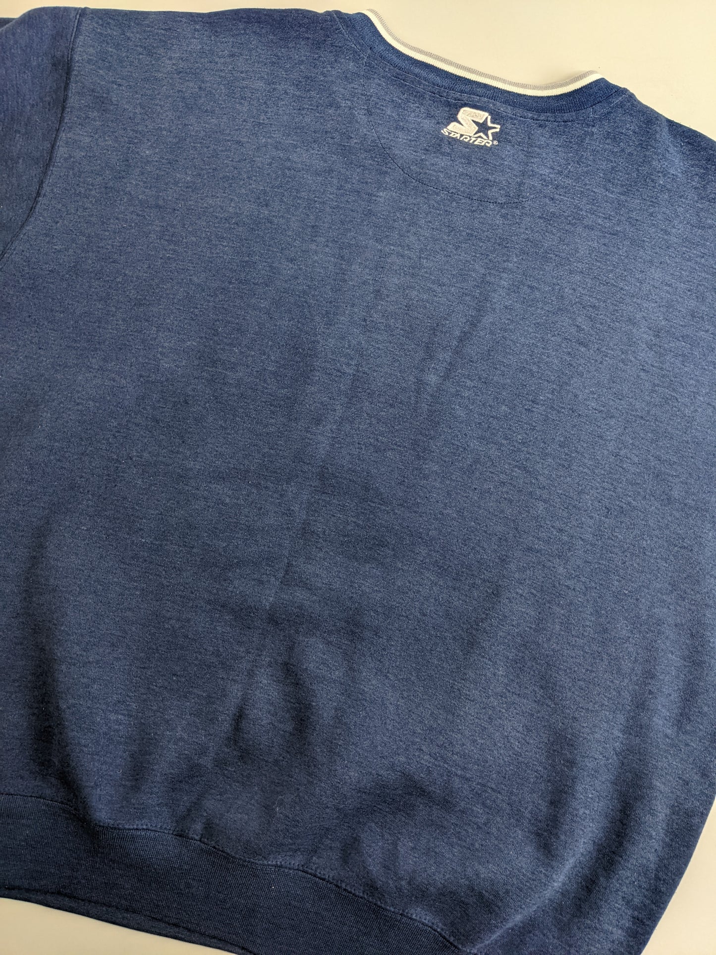 90s Starter Georgetown Hoyas Sweatshirt Navy XL