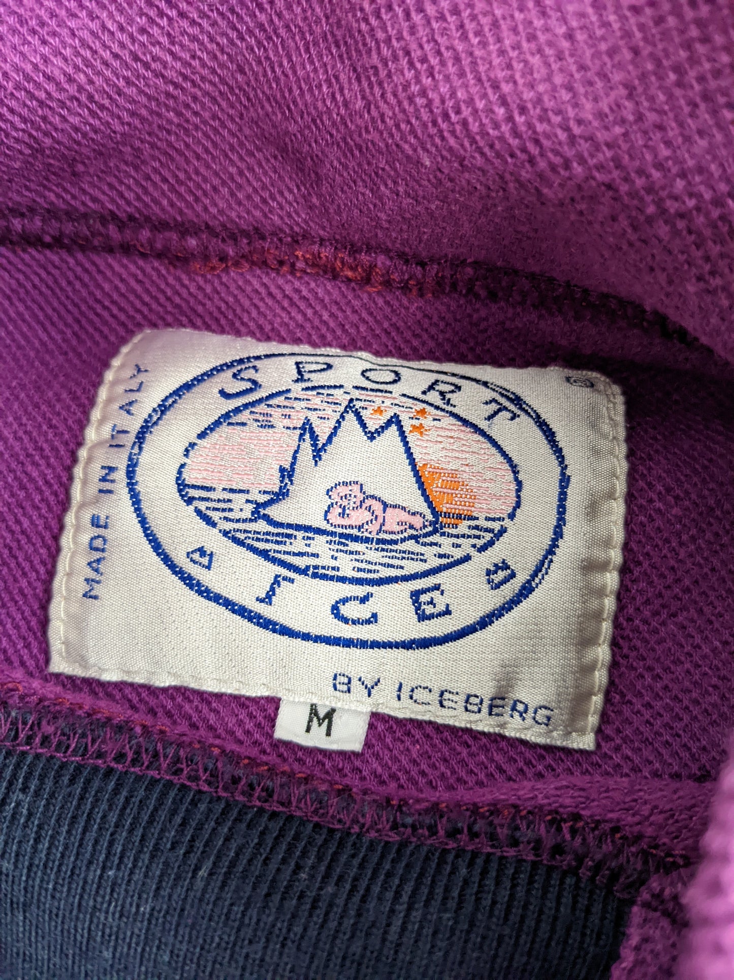 90s Sport Ice by Iceberg Shirt Purple M