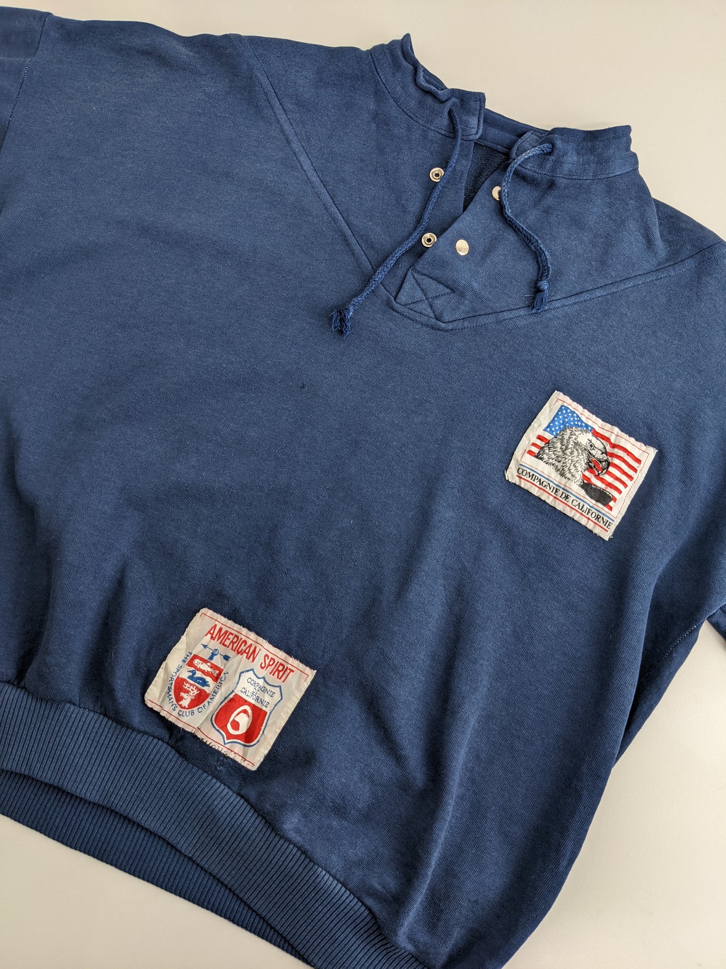 80s Compagnie Californie Sweatshirt Navy M