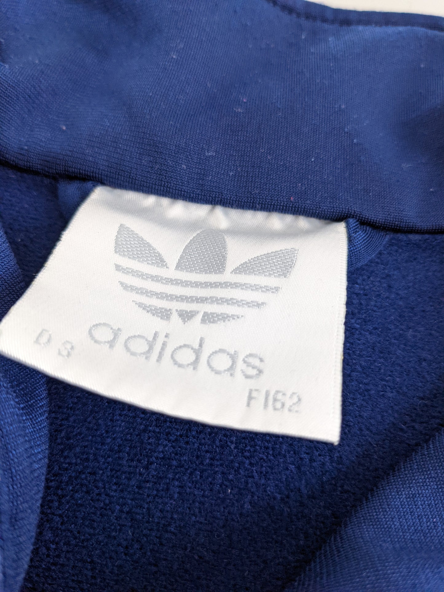90s Adidas Trackjacket Navy Orange S/M