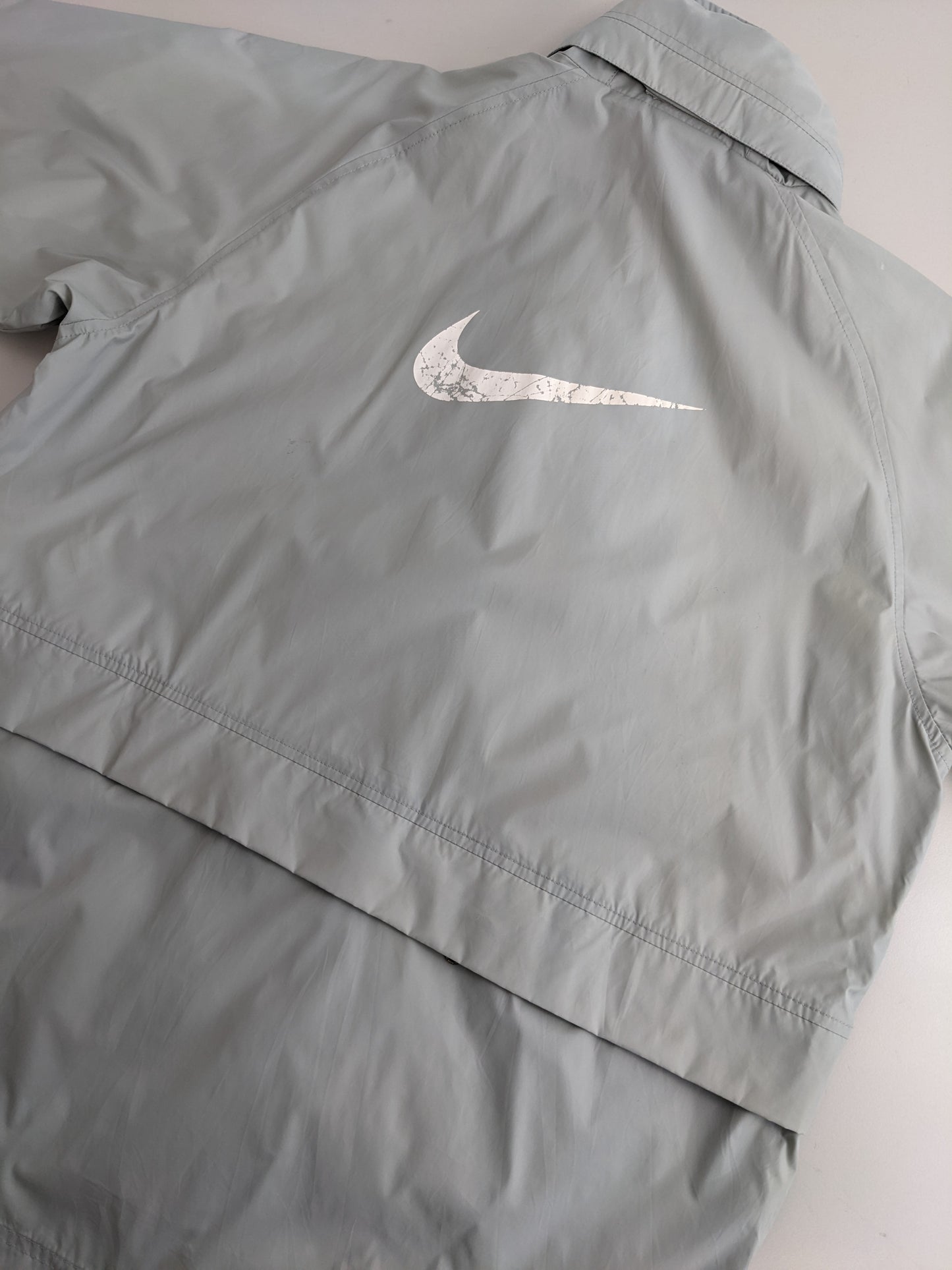 00s Nike Windbreaker Grey M