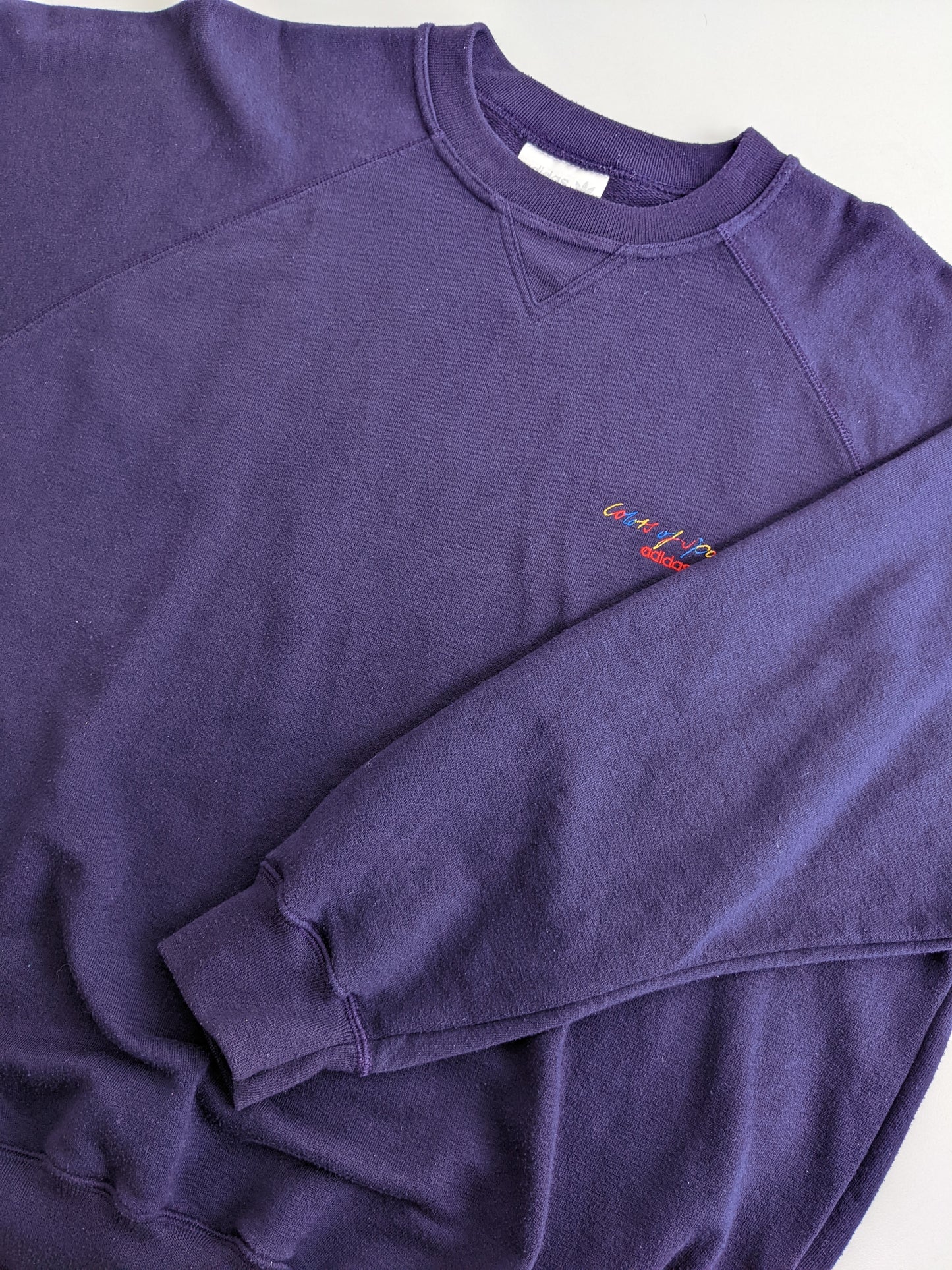 90s Adidas Sweatshirt Purple M/L