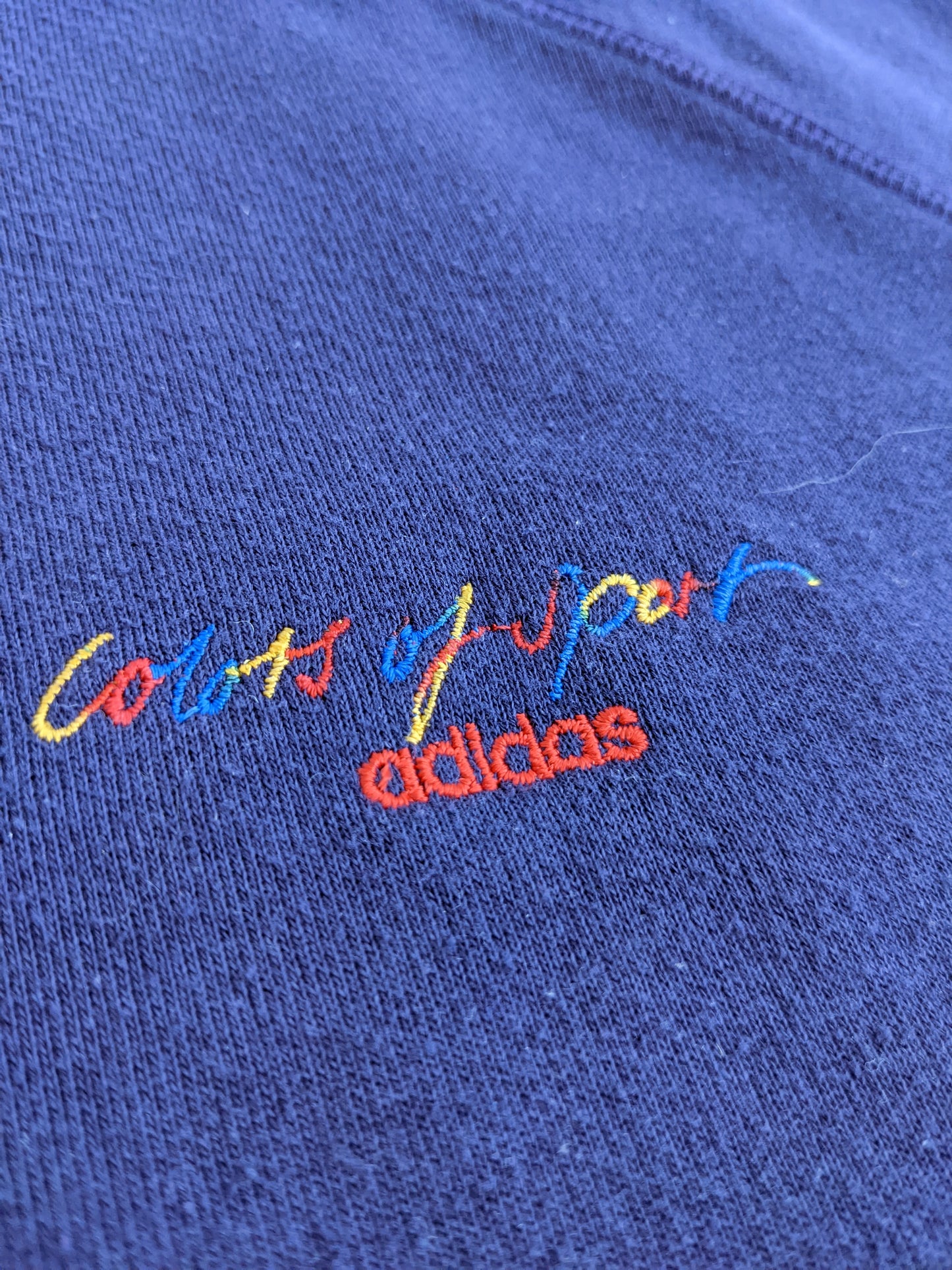 90s Adidas Sweatshirt Purple M/L
