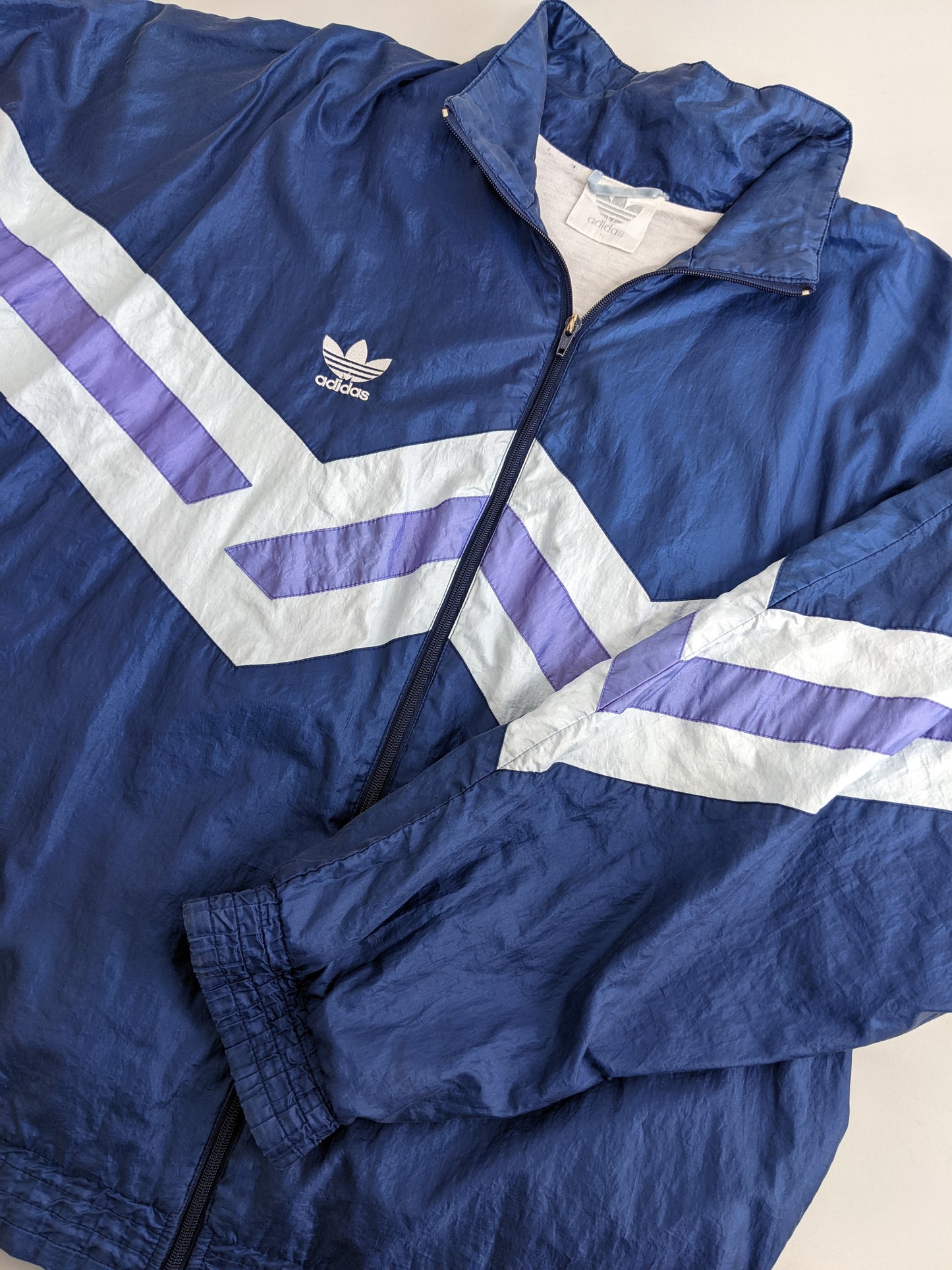90s Adidas Trackjacket Blue Purple XL