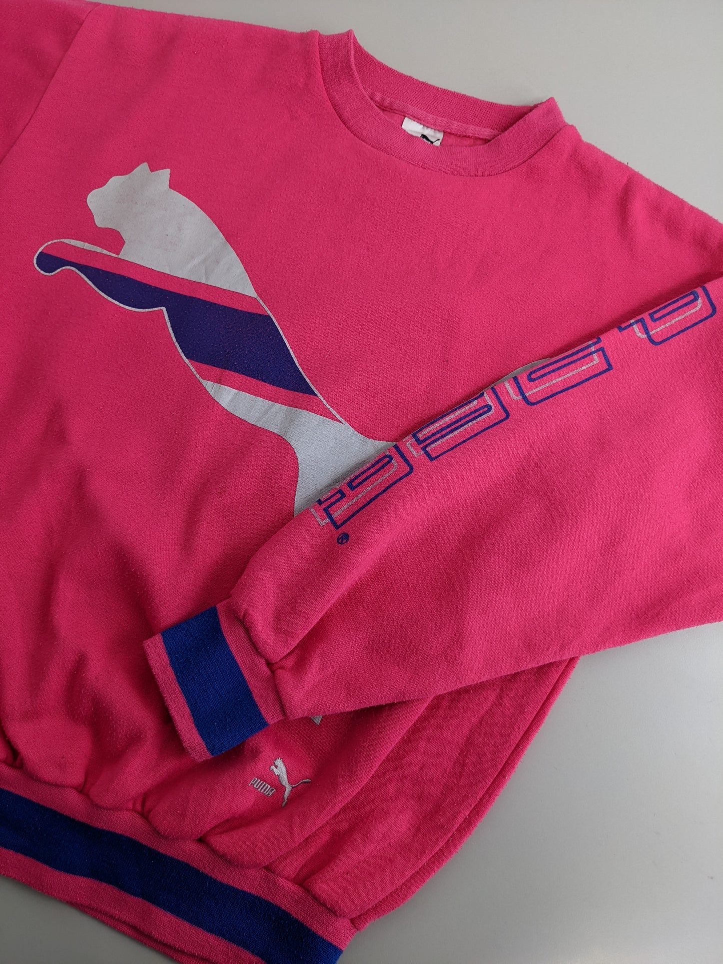 90s Puma Sweatshirt Pink M