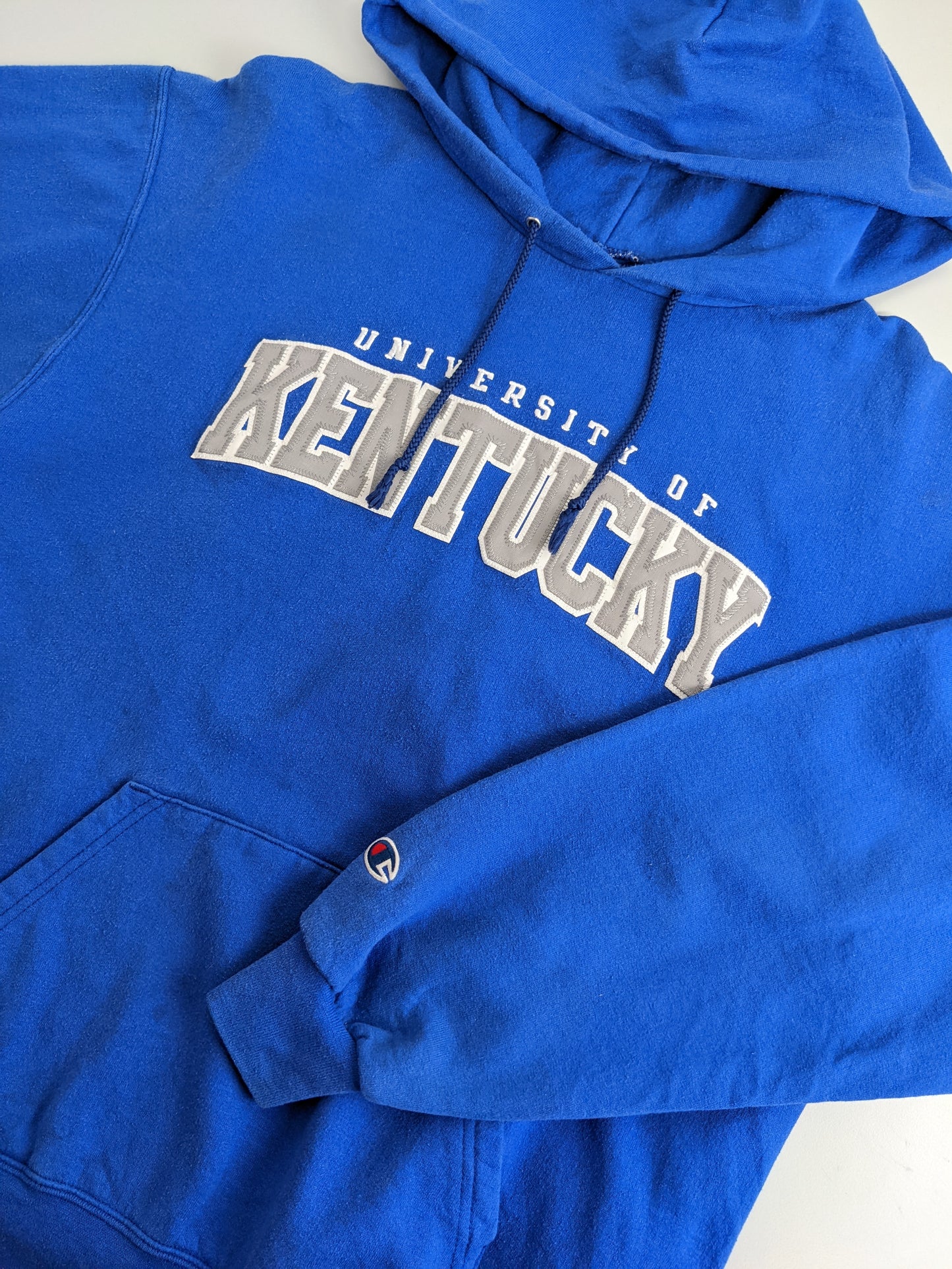 00s Champion University of Kentucky NCAA Hoodie Blue L