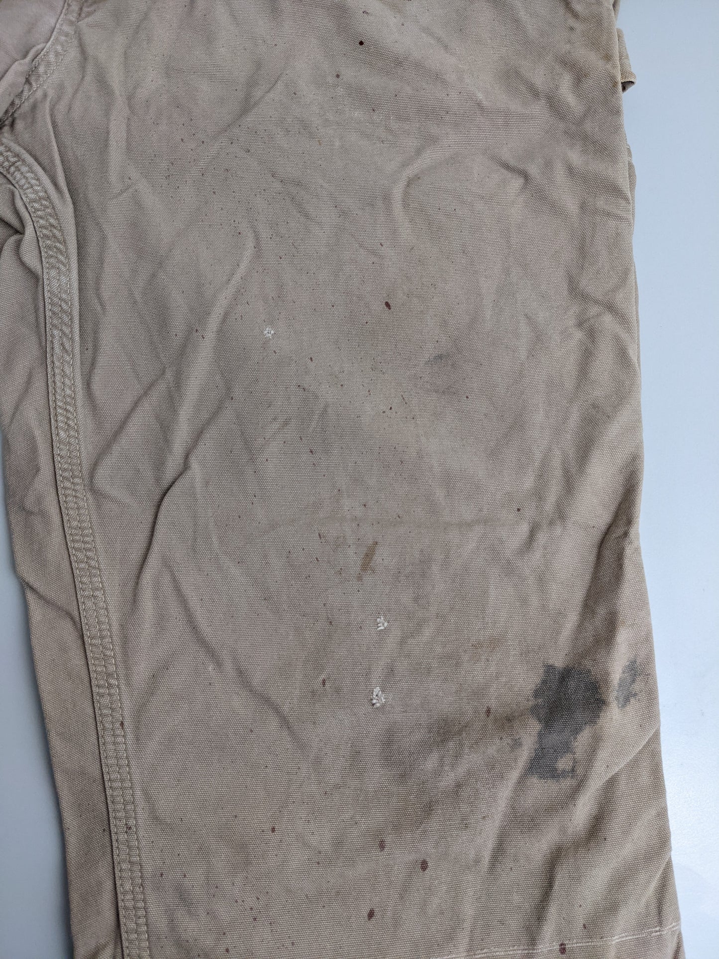 00s Distressed Carhartt Pant Beige 38x32