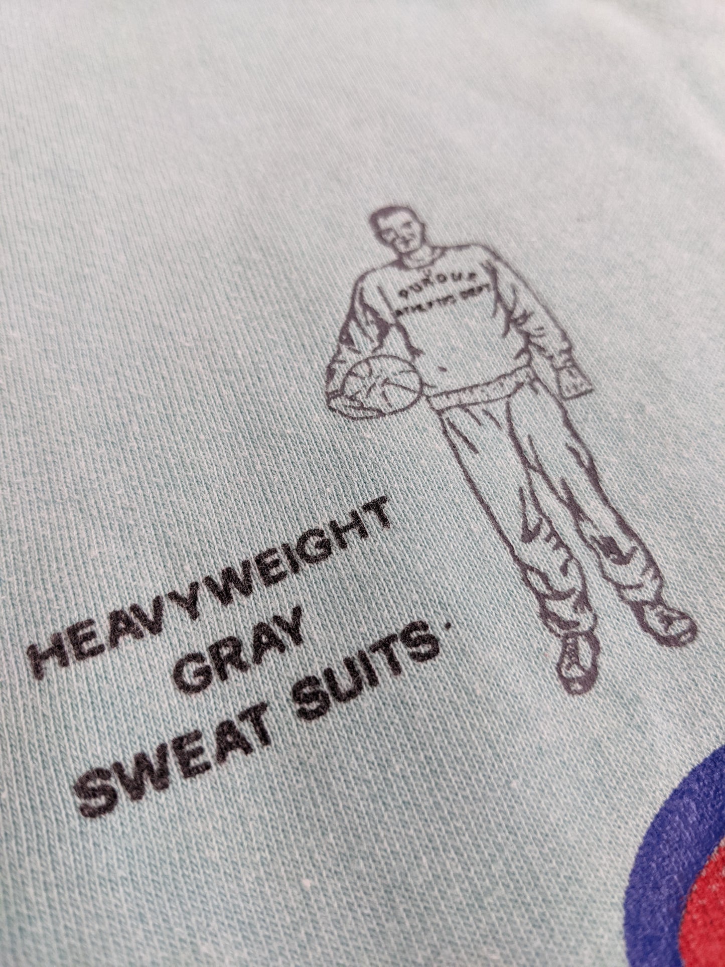 80s Champion Sweatshirt Turqoise M
