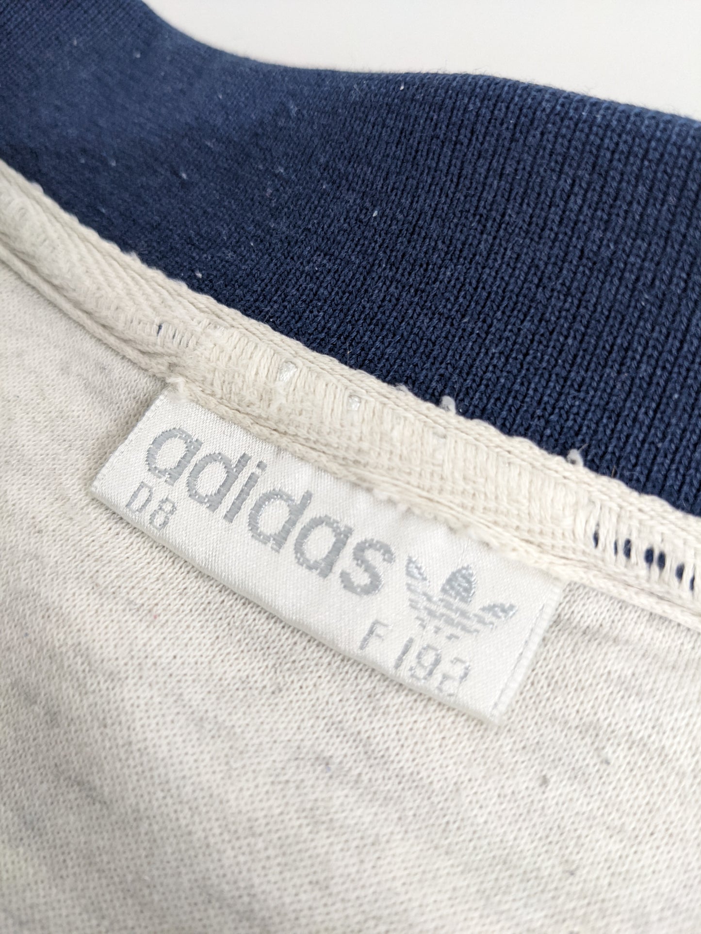 90s Adidas Sweatshirt Grey Red XL