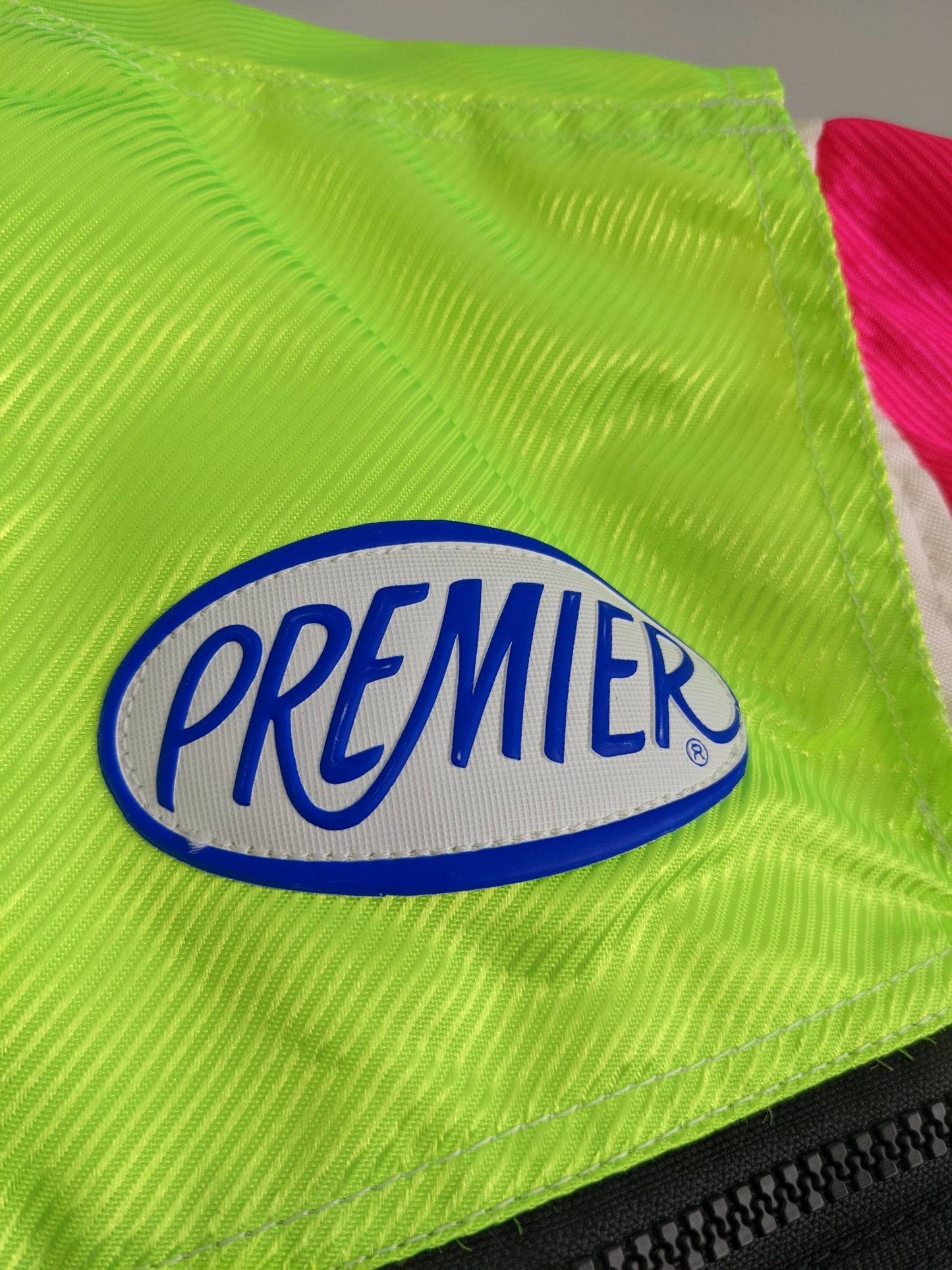 90s Blue Style Premier Dirt Demon Motocross Jacket White Purple M