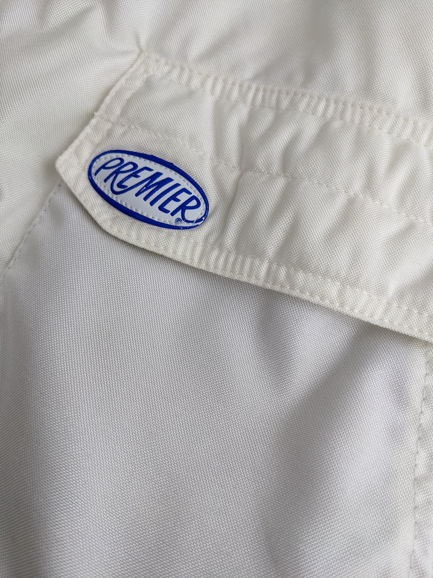 90s Blue Style Premier Dirt Demon Motocross Jacket White Purple M