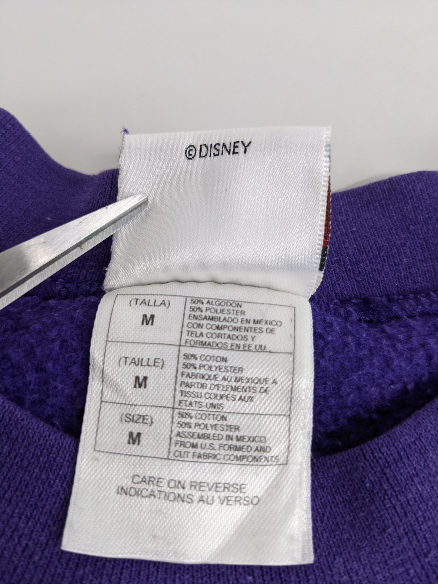 90s Disney Winnie Pooh Sweatshirt Purple M