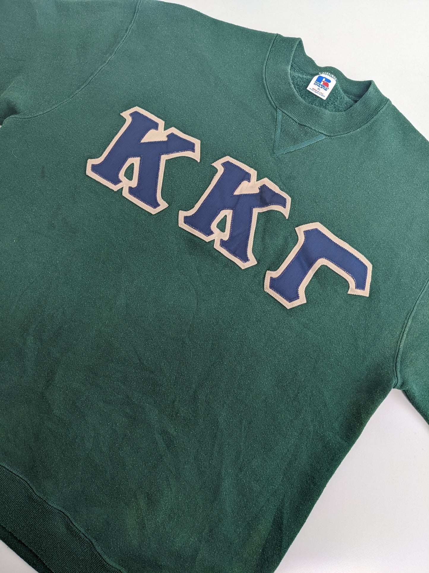 90s Russel Athletic KKr Sweatshirt Green XL