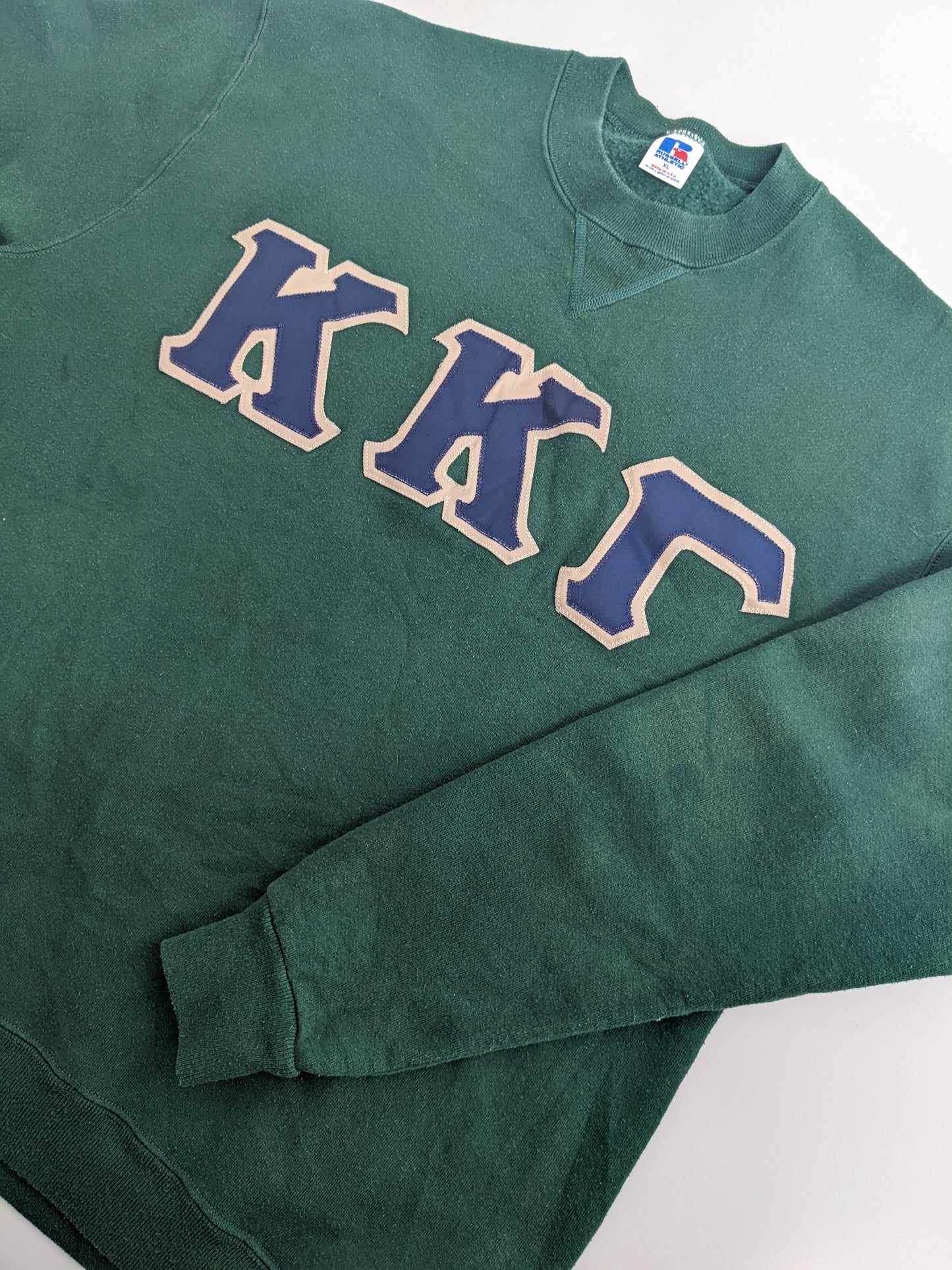 90s Russel Athletic KKr Sweatshirt Green XL