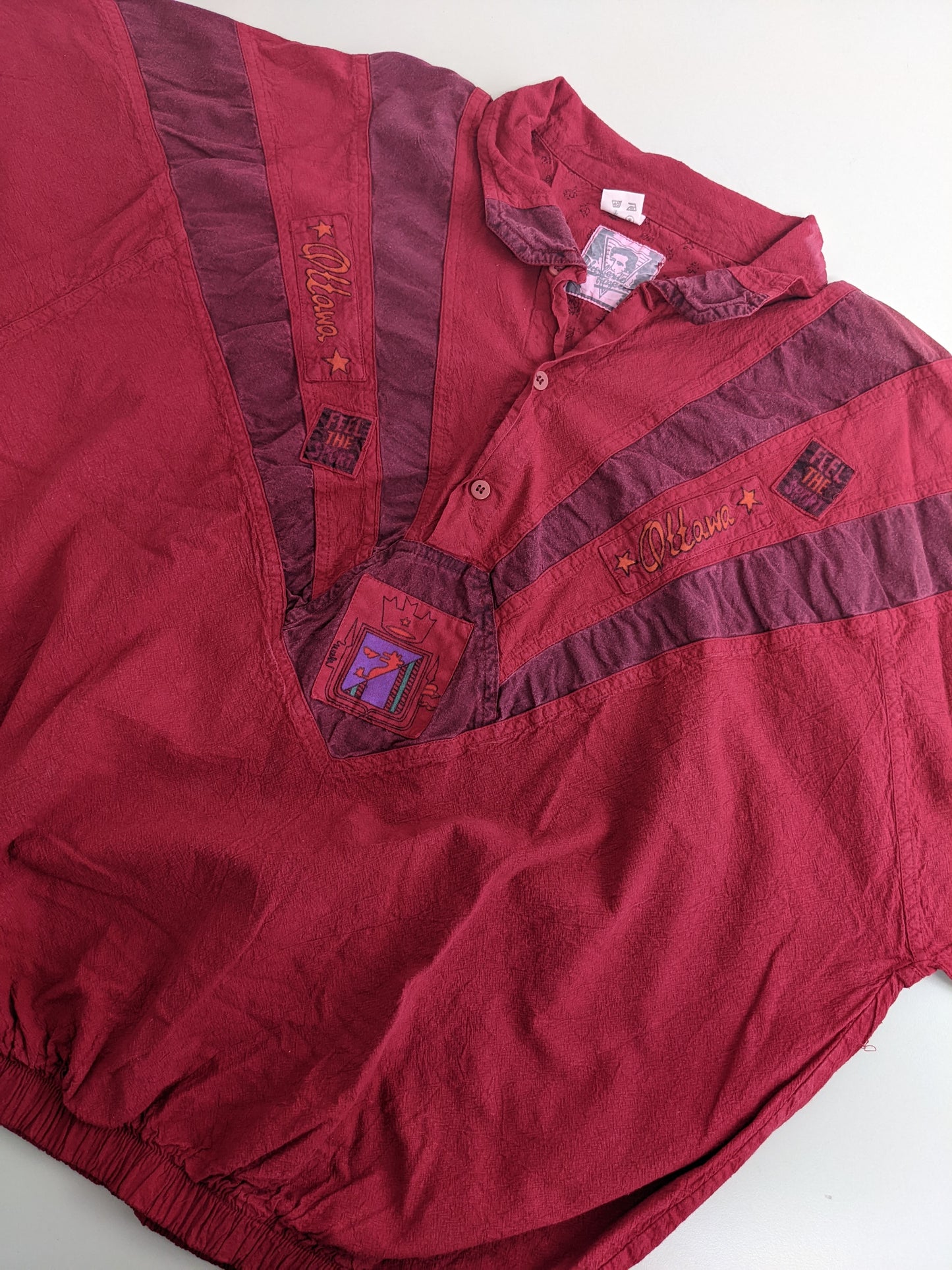 90s Valerio Roselli Shirt/Longsleeve Red L